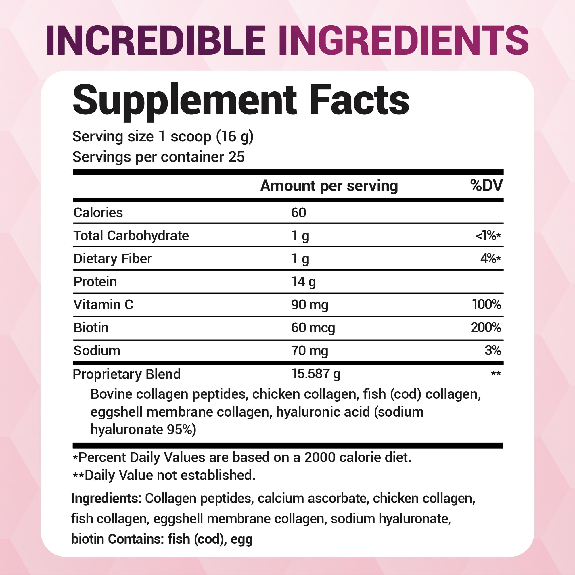 Dr. Berg Multi Collagen Peptides Powder Types I, II, III, V, X - Unflavored Collagen Powder w/ 14 g of Protein - Grass-Fed, Pasture-Raised & Wild-Caught Collagen Sources - 25 Servings