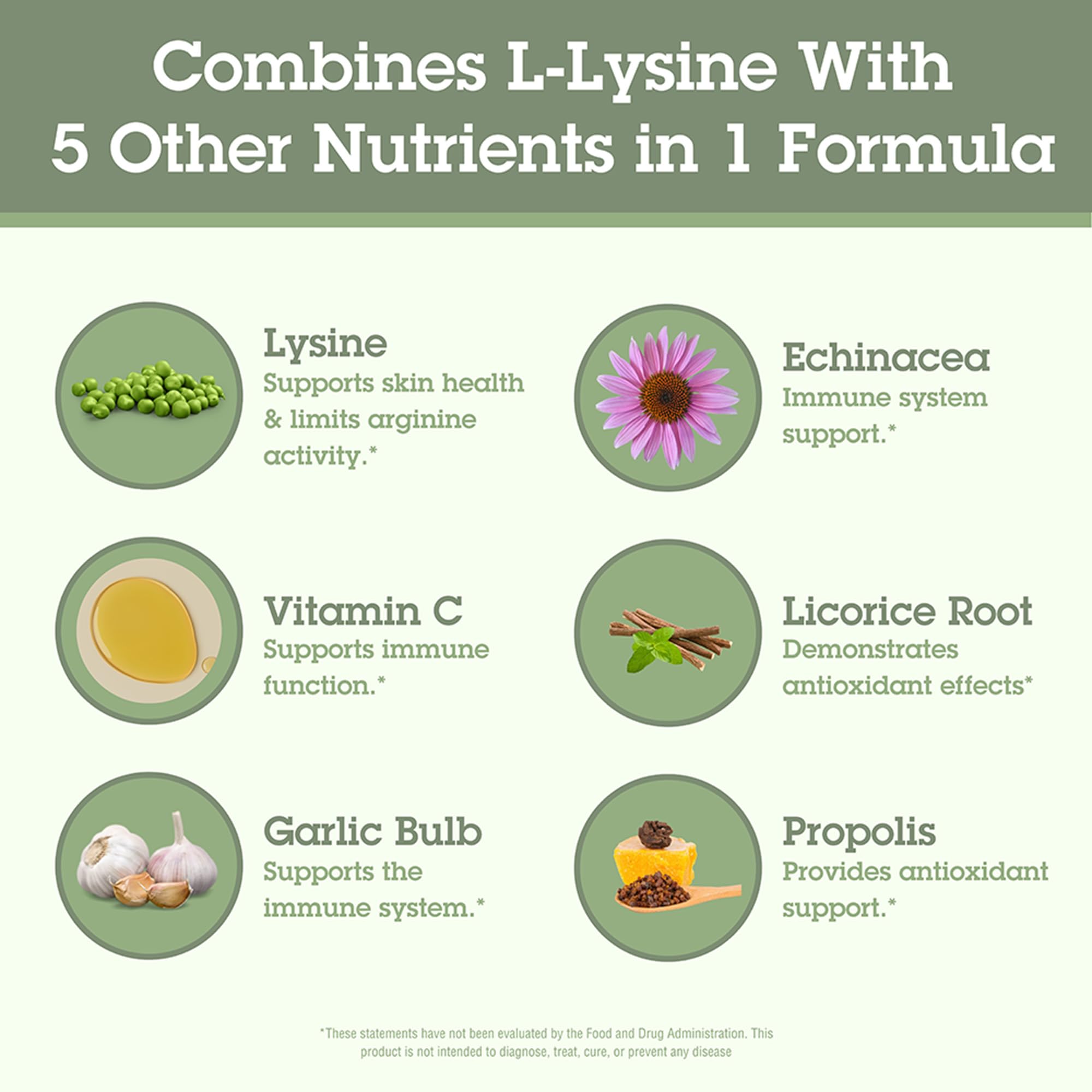 Quantum Health Super Lysine+ / Advanced Formula Lysine+ Immune Support with Vitamin C, Echinacea, Licorice, Propolis, Odorless Garlic (180 Tablets), Packaging may vary