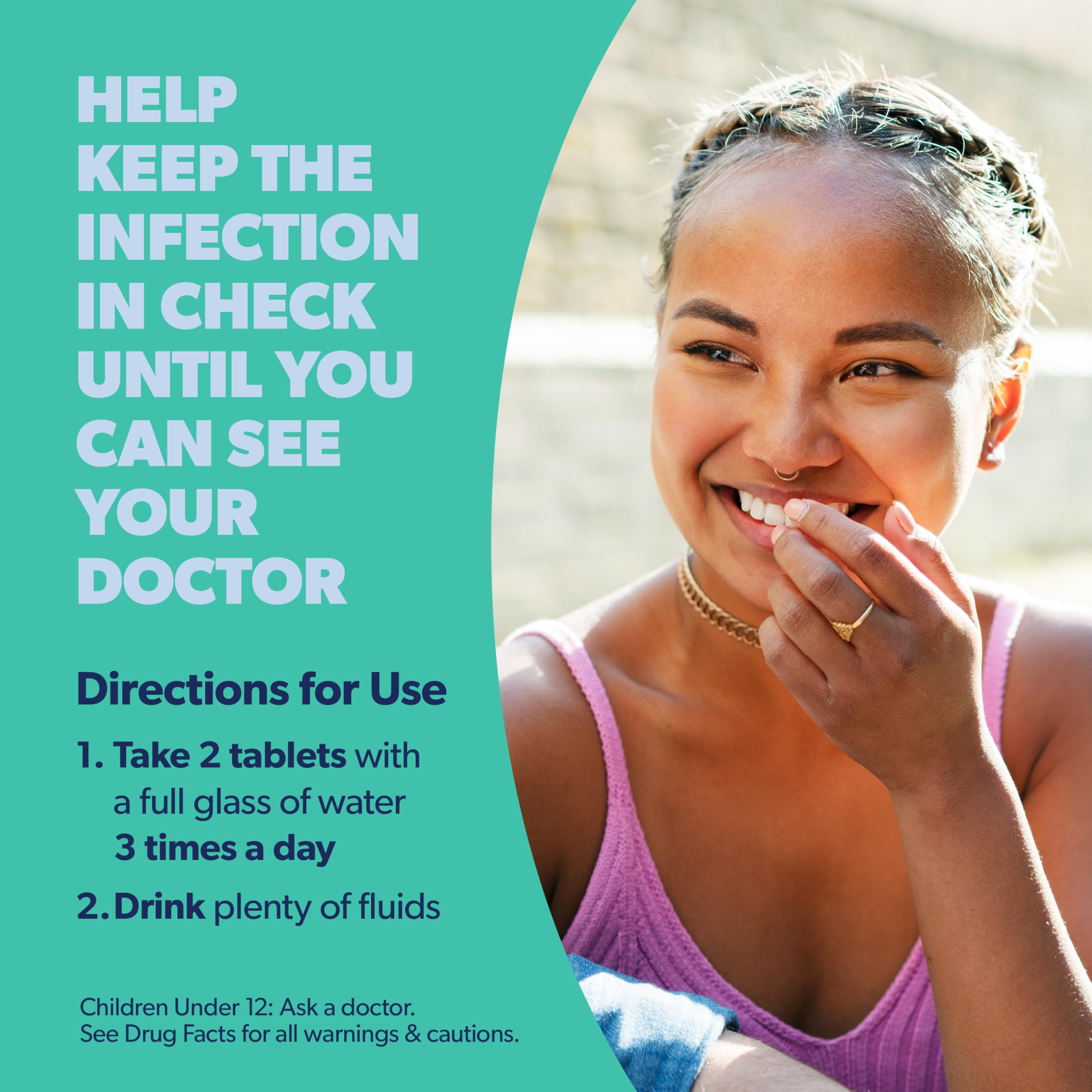 AZO Urinary Tract Defense Antibacterial Protection Helps Control a UTI Until You Can See a Doctor #1 Most Trusted Urinary Health Brand 48 Tablets