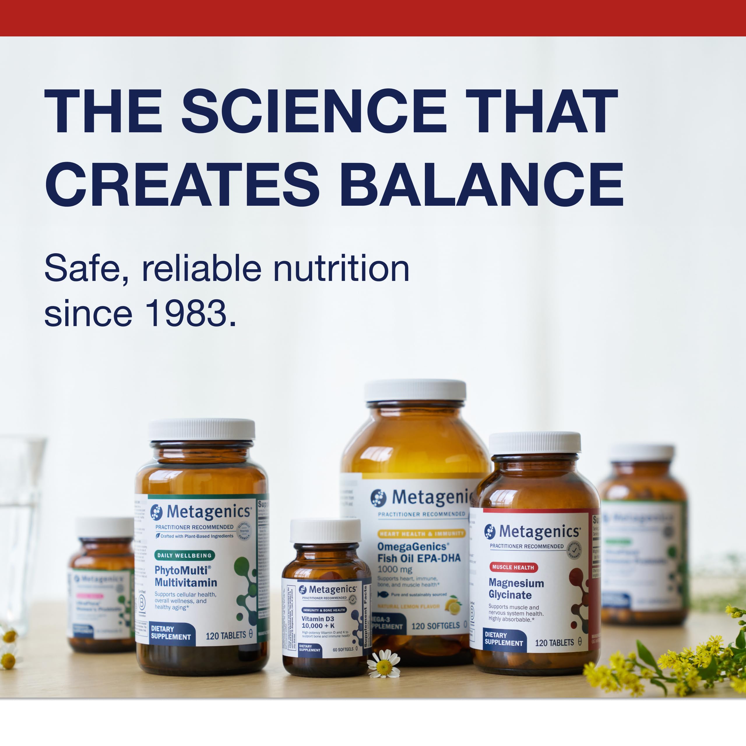 Metagenics Magnesium Glycinate - Highly Absorbable Magnesium Supplement for Sleep, Stress Relief & Muscle Relaxation* - Supports Bone, Heart & Nerve Health* - Non-GMO, Gluten-Free - 120 Tablets