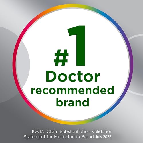 Centrum Silver Multivitamin for Adults 50 Plus, Multivitamin/Multimineral Supplement, Vitamin D3, B Vitamins, Gluten Free, Non-GMO Ingredients, Supports Memory and Cognition in Older Adults - 220 Ct