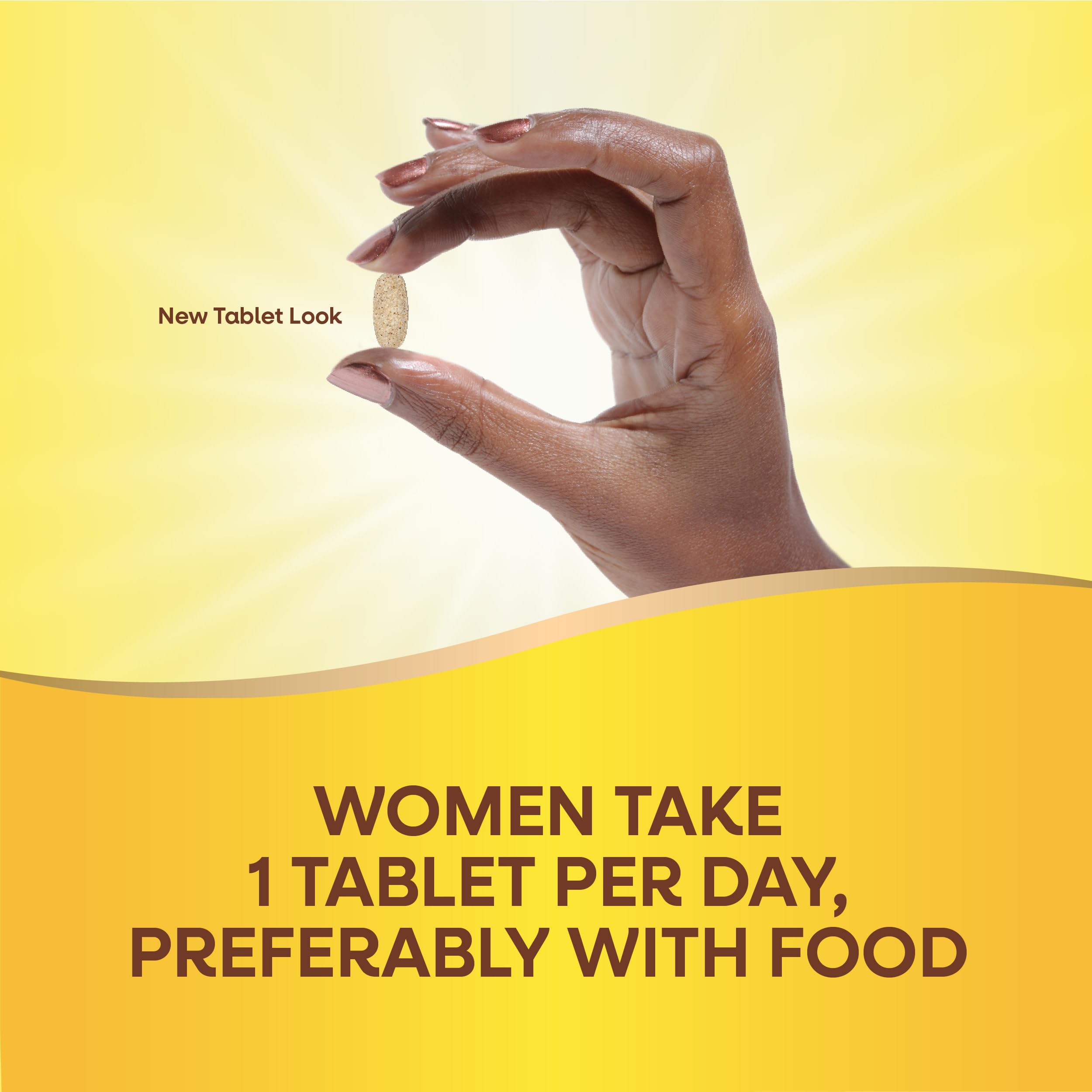 Nature's Way Alive! Daily Complete Multivitamin for Women, Supports Energy Metabolism, Hair, Skin & Nails*, B-Vitamins, Superfood Antioxidants, 130 Tablets (Packaging May Vary)