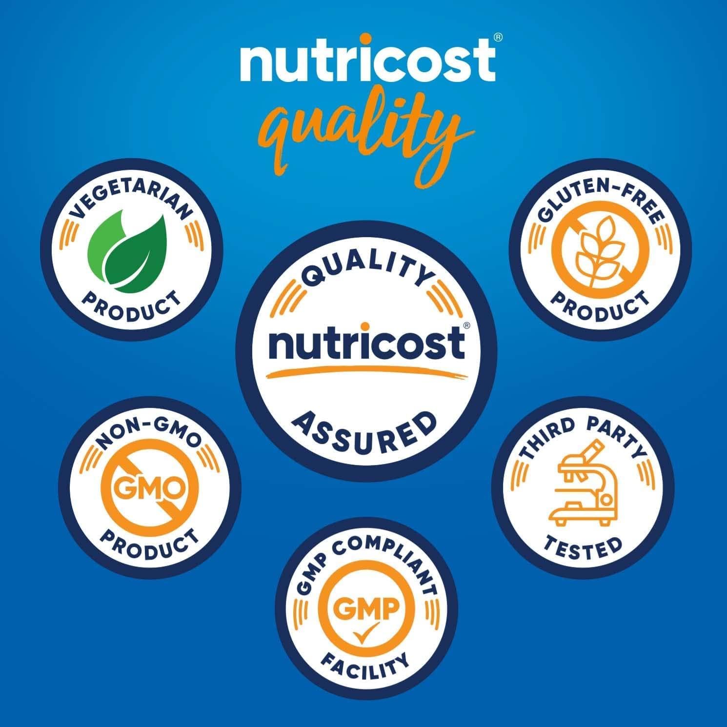 Nutricost Magnesium+ Extra Strength 420mg, 240 Capsules - 120 Servings. Magnesium Oxide and Glycinate - Non-GMO, Gluten Free, Vegan Friendly