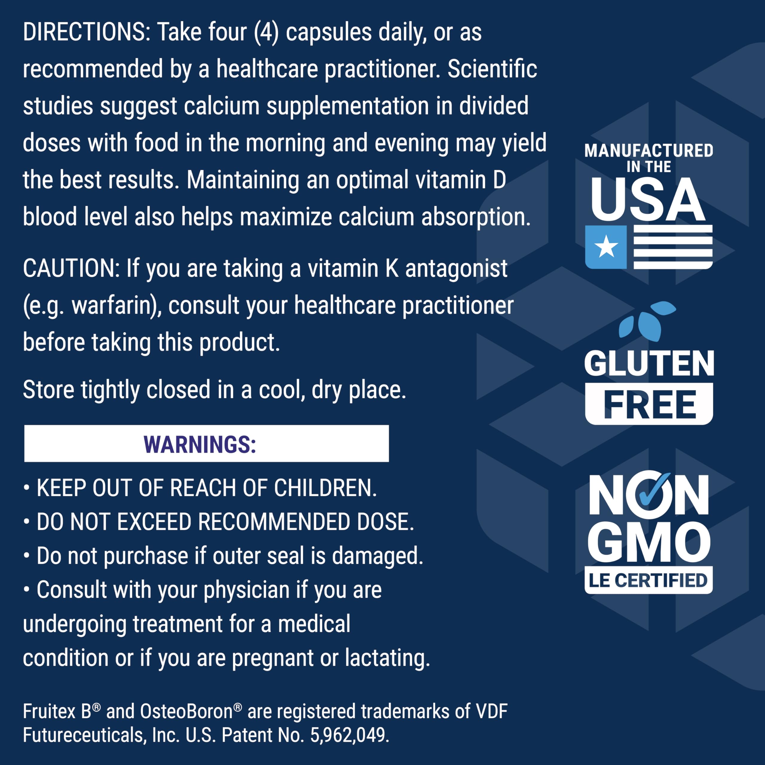 Life Extension Bone Restore with Vitamin K2 – Bone Health Supplement for Strong Bones – 3 Types of Absorbable Calcium, Vitamins D3 and K2, Minerals – Gluten-Free, Non-GMO – 120 Capsules