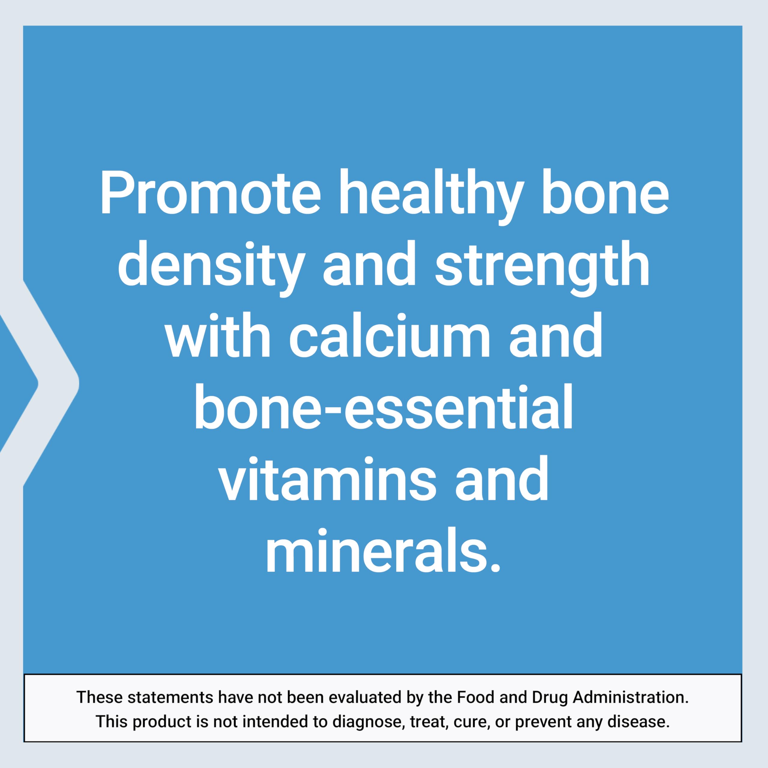 Life Extension Bone Restore with Vitamin K2 – Bone Health Supplement for Strong Bones – 3 Types of Absorbable Calcium, Vitamins D3 and K2, Minerals – Gluten-Free, Non-GMO – 120 Capsules