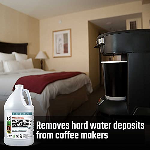 CLR PRO Calcium, Lime and Rust Remover, 1 Gallon Bottle (Pack of 2)