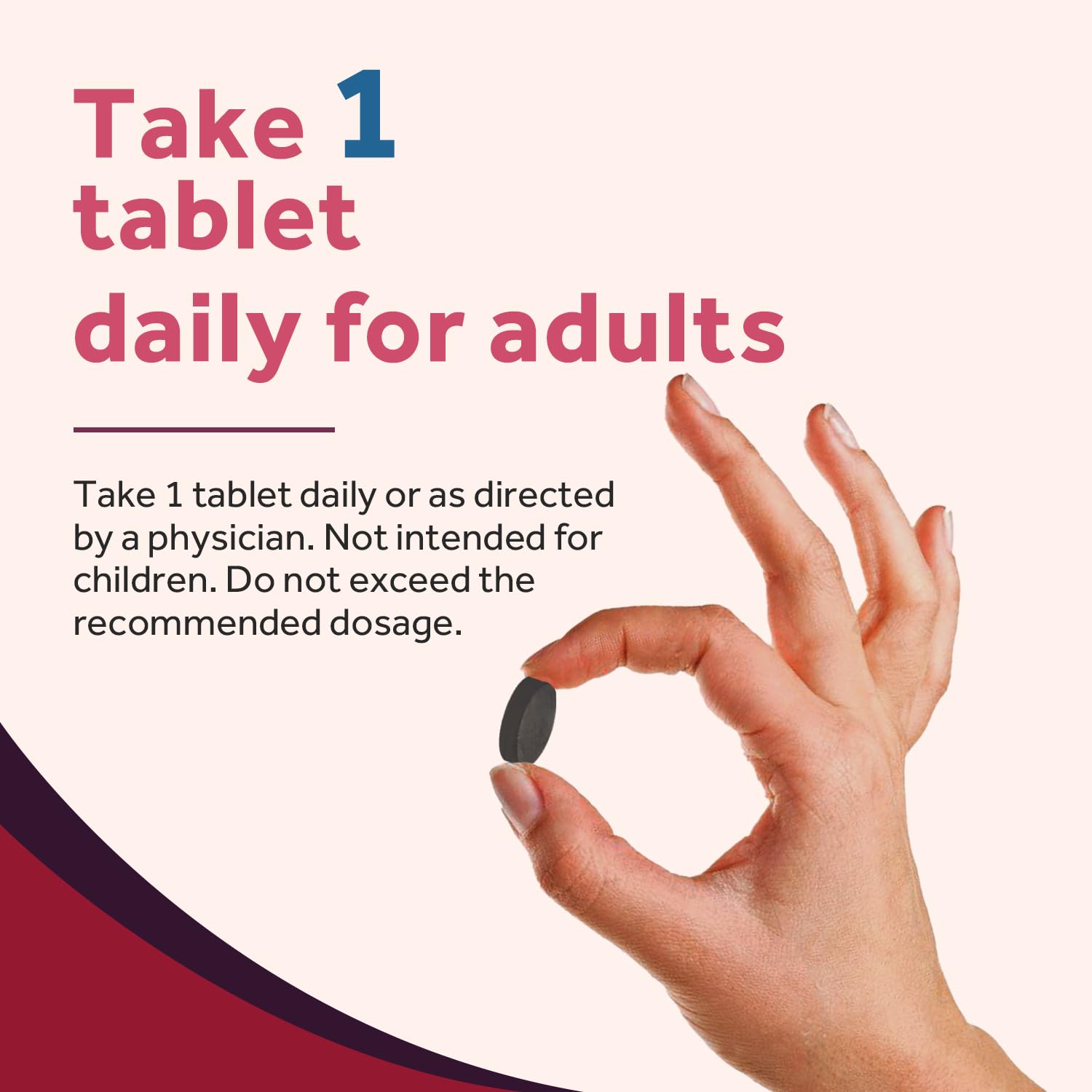 Doctor's Recipes Iron Supplement 65 mg with Vitamin C - Maximized Absorption & Stomach Friendly Iron Pills for Red Blood Cells Formation, Heart, Brain & Immunity Health - Vegan Non-GMO 60 Iron Tablets