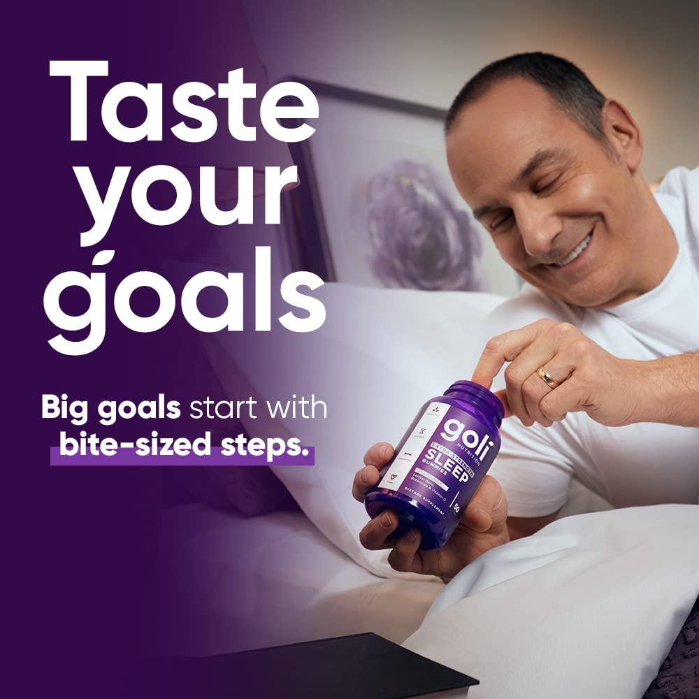 Goli Nutritional Supplement, Extra Strength Sleep Gummy 10mg Melatonin - 150 Count - Gluten-Free, Vegan, Non-GMO, and Gelatin-Free