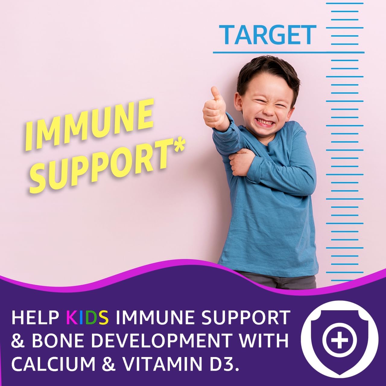 Kids Sleep Gummies - Magnesium Glycinate Gummies, Melatonin Free Sleep Aid | Magnesium, Calcium, D3, B6, L Theanine | Kid Melatonin Alternative for Restful Sleep (Pack of 1)