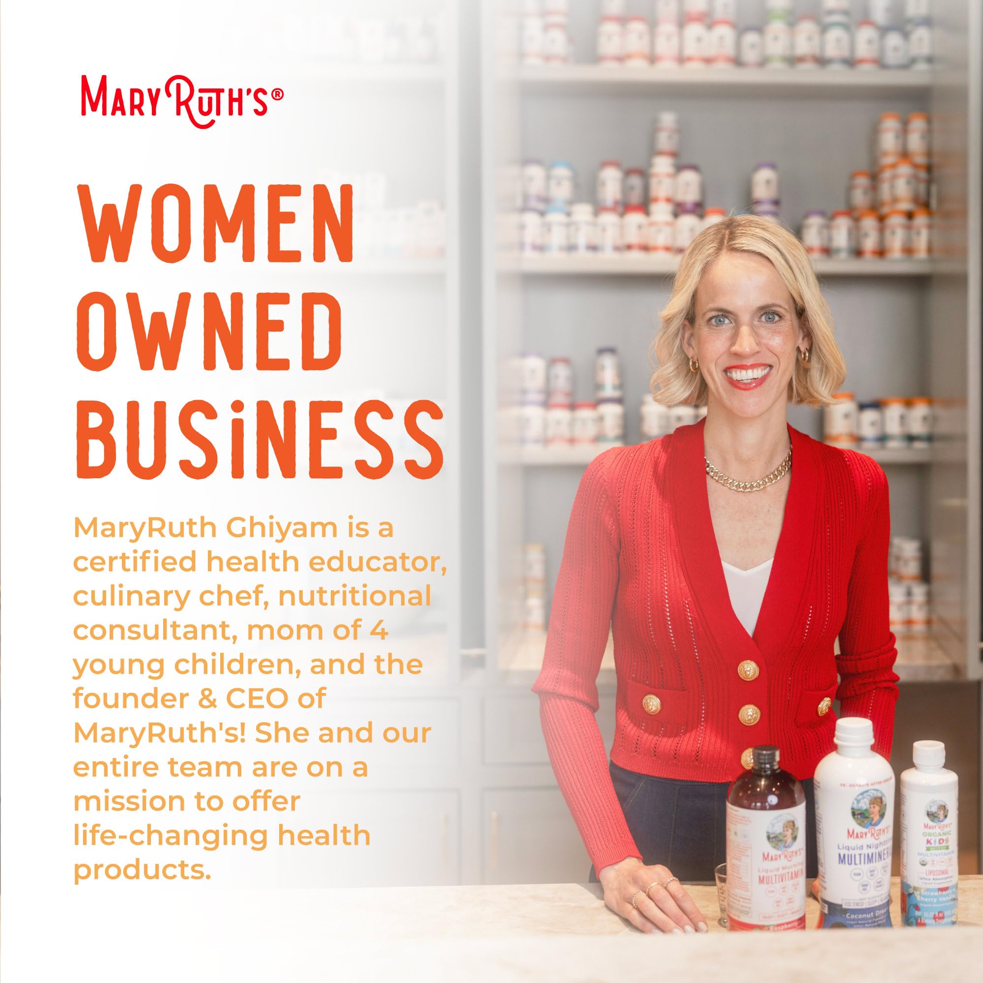 MaryRuth Organics Vegan Omega 3 Gummies for Kids 2+, 2 Month Supply, Sugar Free, Omega 3 Supplement with Vitamin C, Flaxseed Oil, Immune Support, Essential Nutrient ALA, No Fish Taste, 60 Count