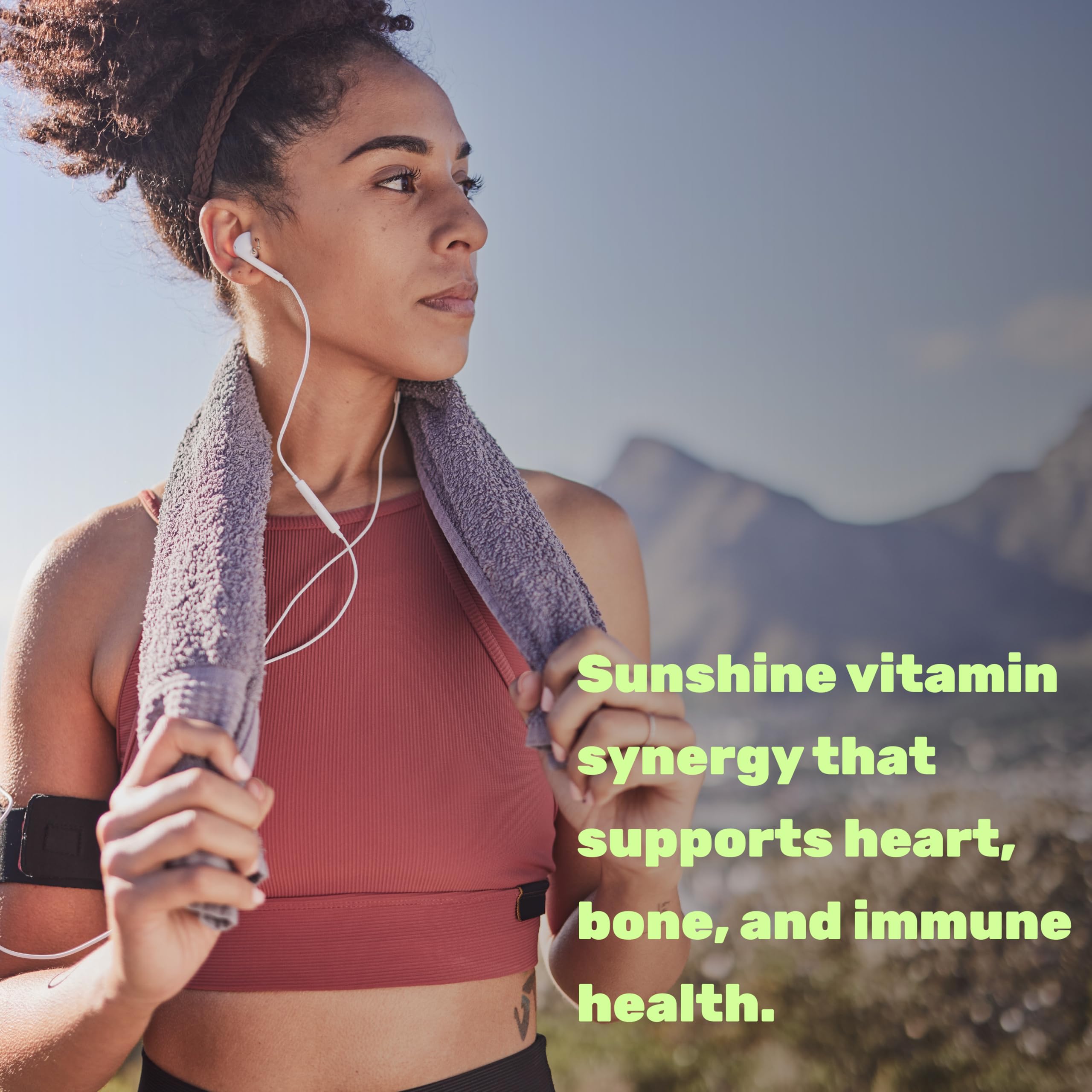 DEAL SUPPLEMENT Vitamin D3 5,000 IU + K2 MK7 Softgels, 250 Count | 2-in-1 Complex | Easy to Swallow