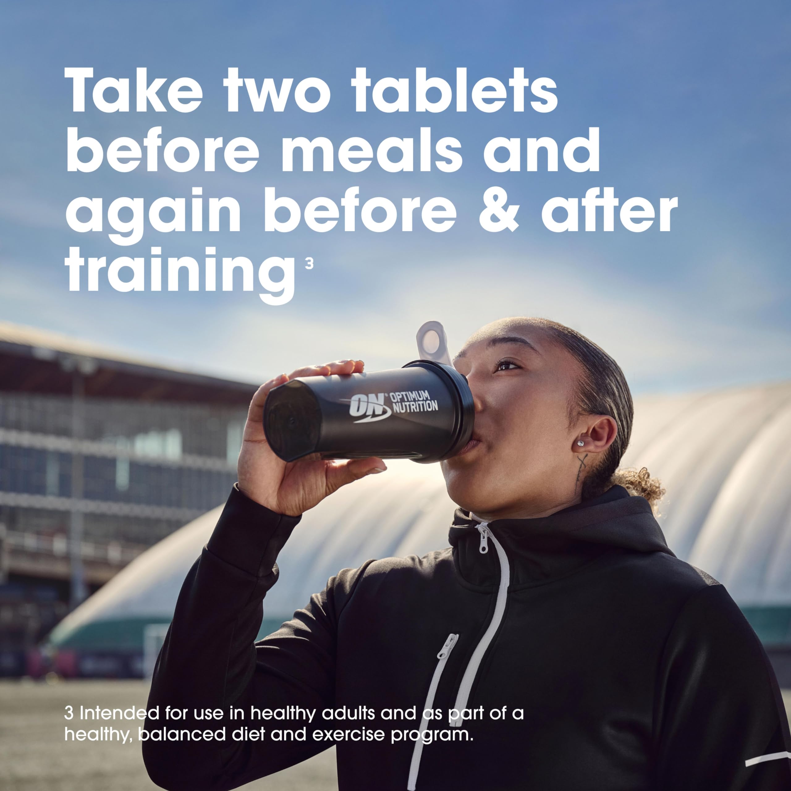 Optimum Nutrition Instantized BCAA Branched Chain Essential Amino Acids Capsules, 1000mg, 200 Count