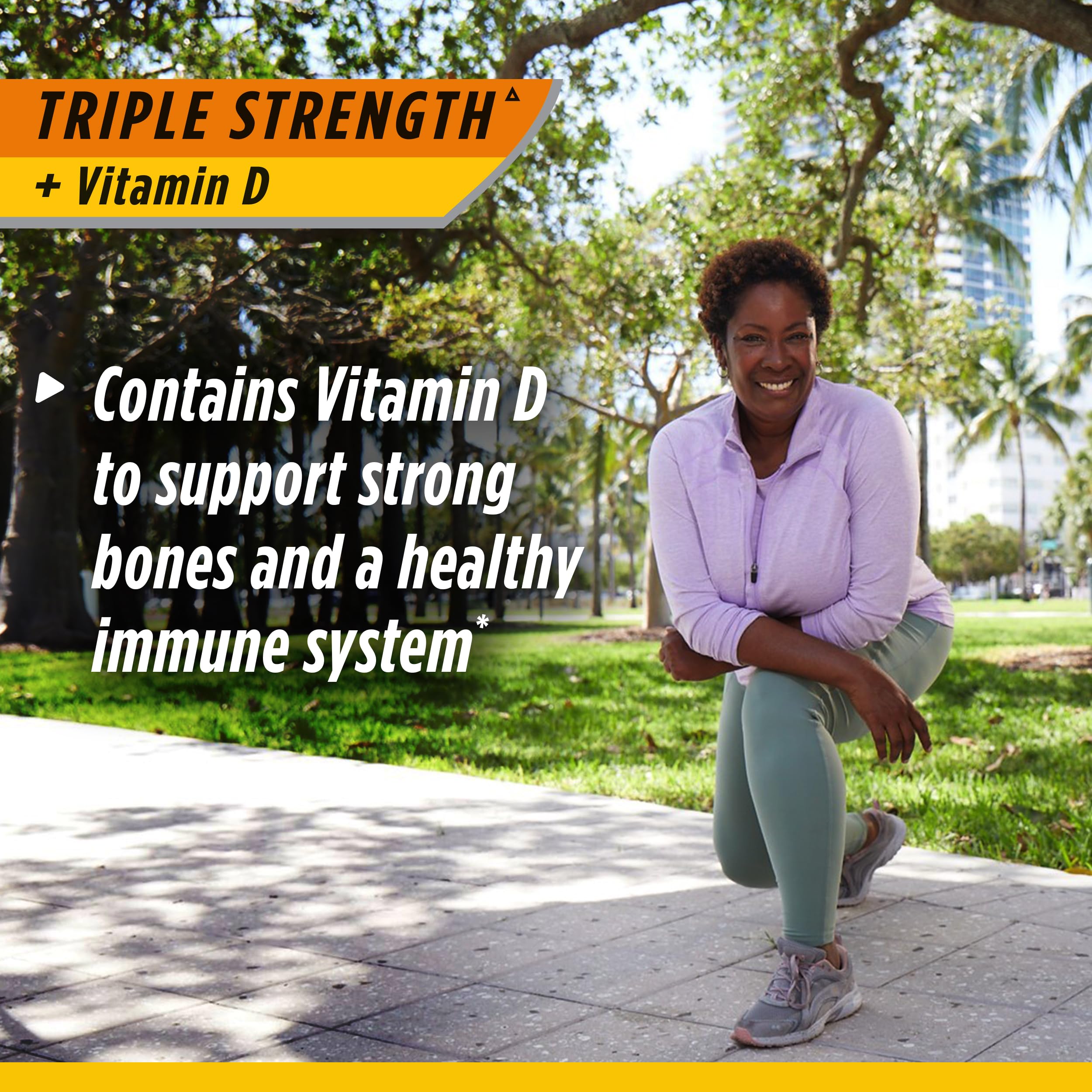 Osteo Bi-Flex Triple Strength with Vitamin D Glucosamine Chondroitin Joint Health Supplement, Coated Tablets, Red, 120 Count