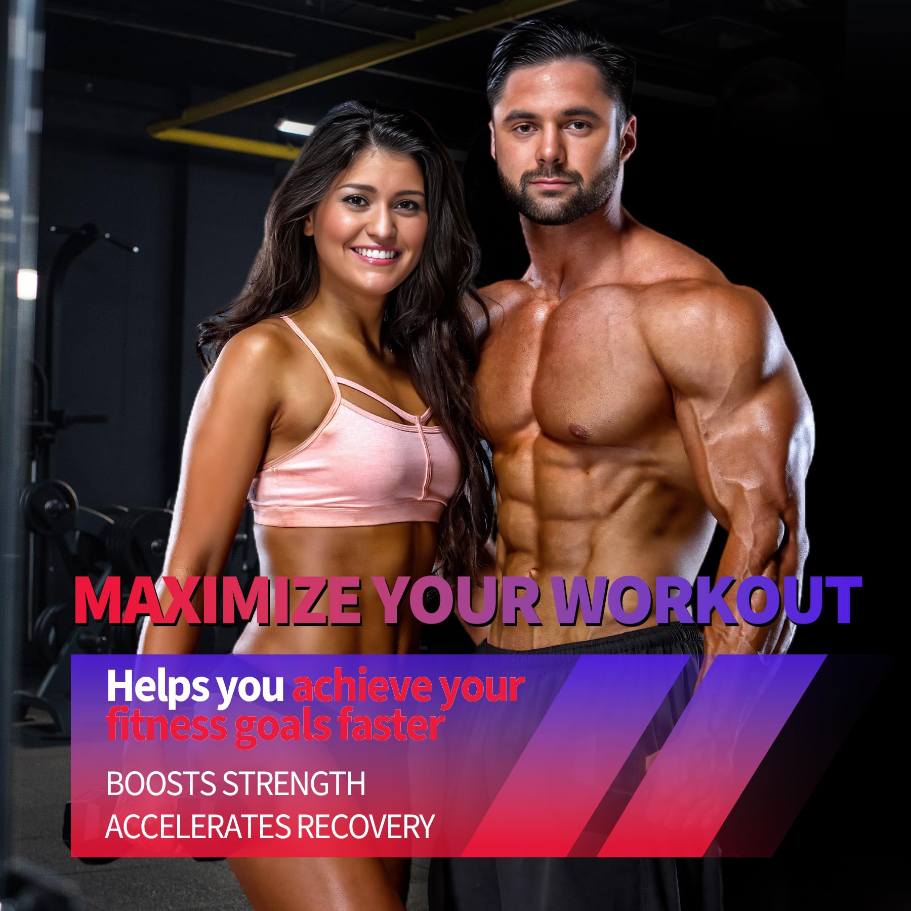 Creatine Monohydrate Gummies 8000 mg for Men & Women, Creatine Supplement for Enhanced Muscle Growth, Energy Boost - with L-Taurine, Sugar Free, Vegan, Raspberry BlackBerry Blueberry Flavor-120 Count