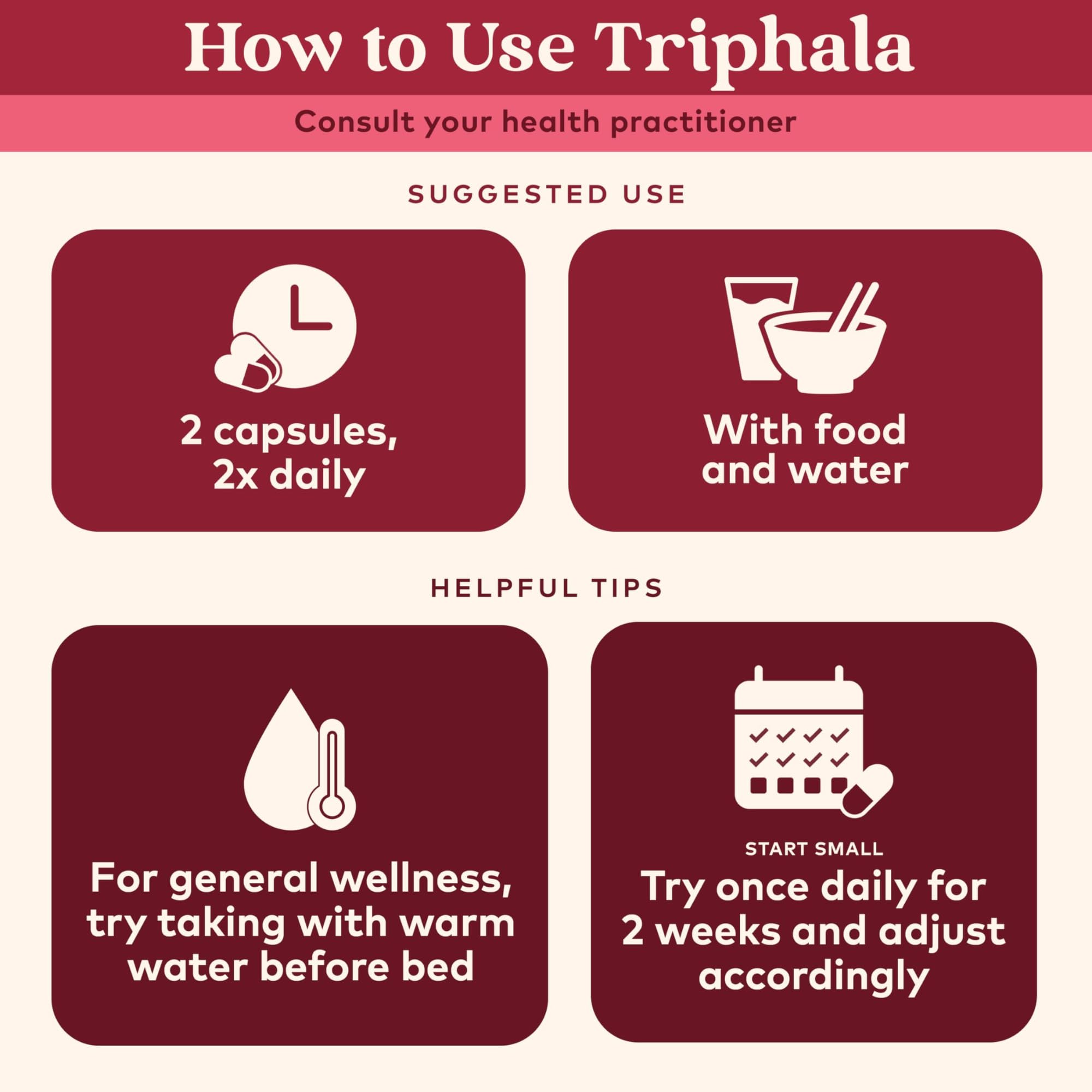 ORGANIC INDIA Triphala Herbal Supplement - Digestion & Colon Support, Immune System Support, Adaptogen, Nutrient Dense, Vegan, Gluten-Free, USDA Certified Organic, Non-GMO - 90 Capsules