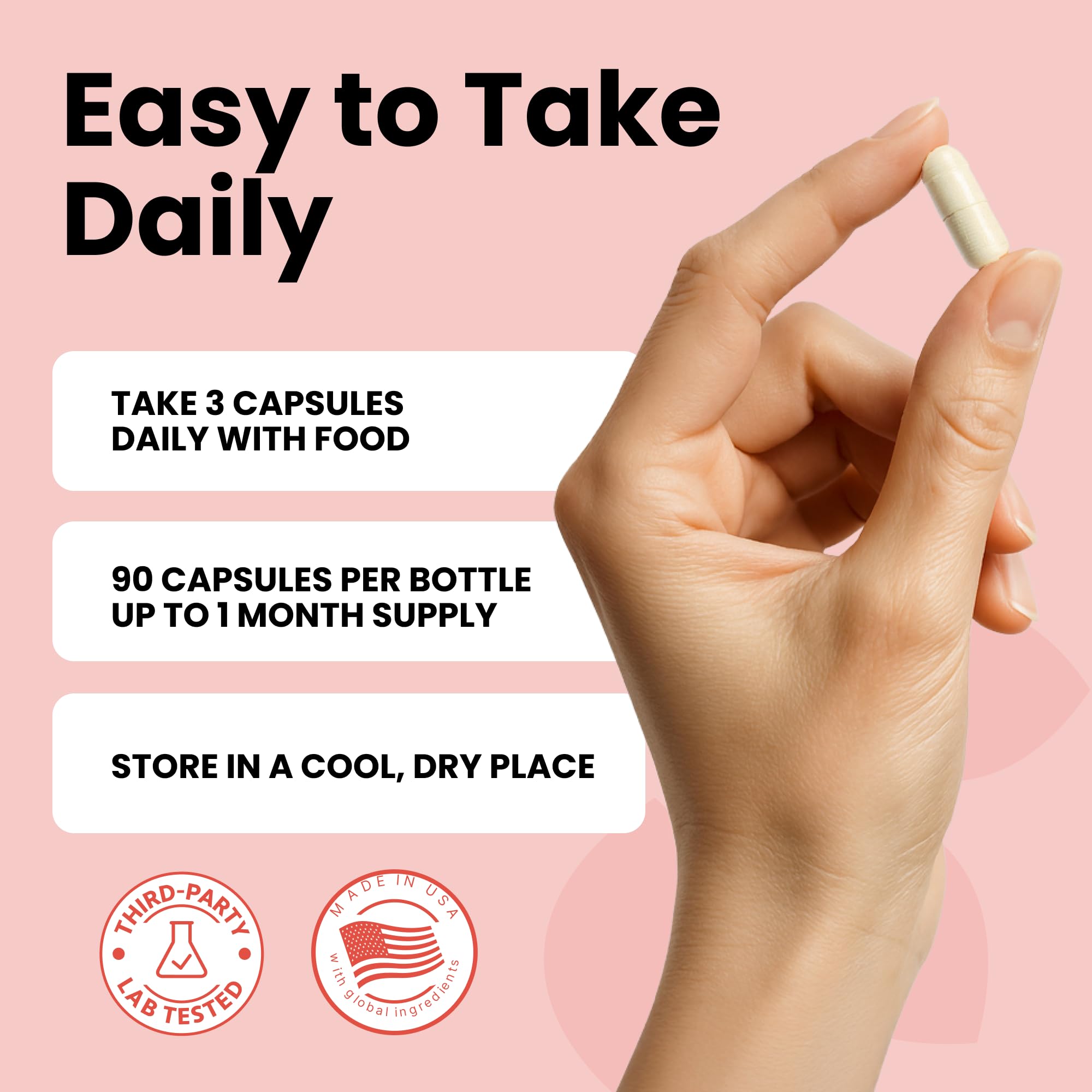 Luma Nutrition Glucosamine Chondroitin MSM - Turmeric, Boswellia - Premium Supplement - for Men and Women - Joint Supplement - 90 Capsules