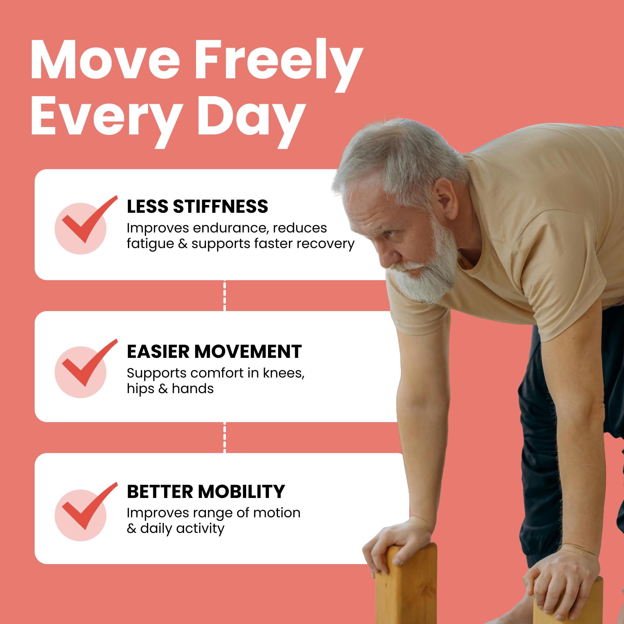 Luma Nutrition Glucosamine Chondroitin MSM - Turmeric, Boswellia - Premium Supplement - for Men and Women - Joint Supplement - 90 Capsules