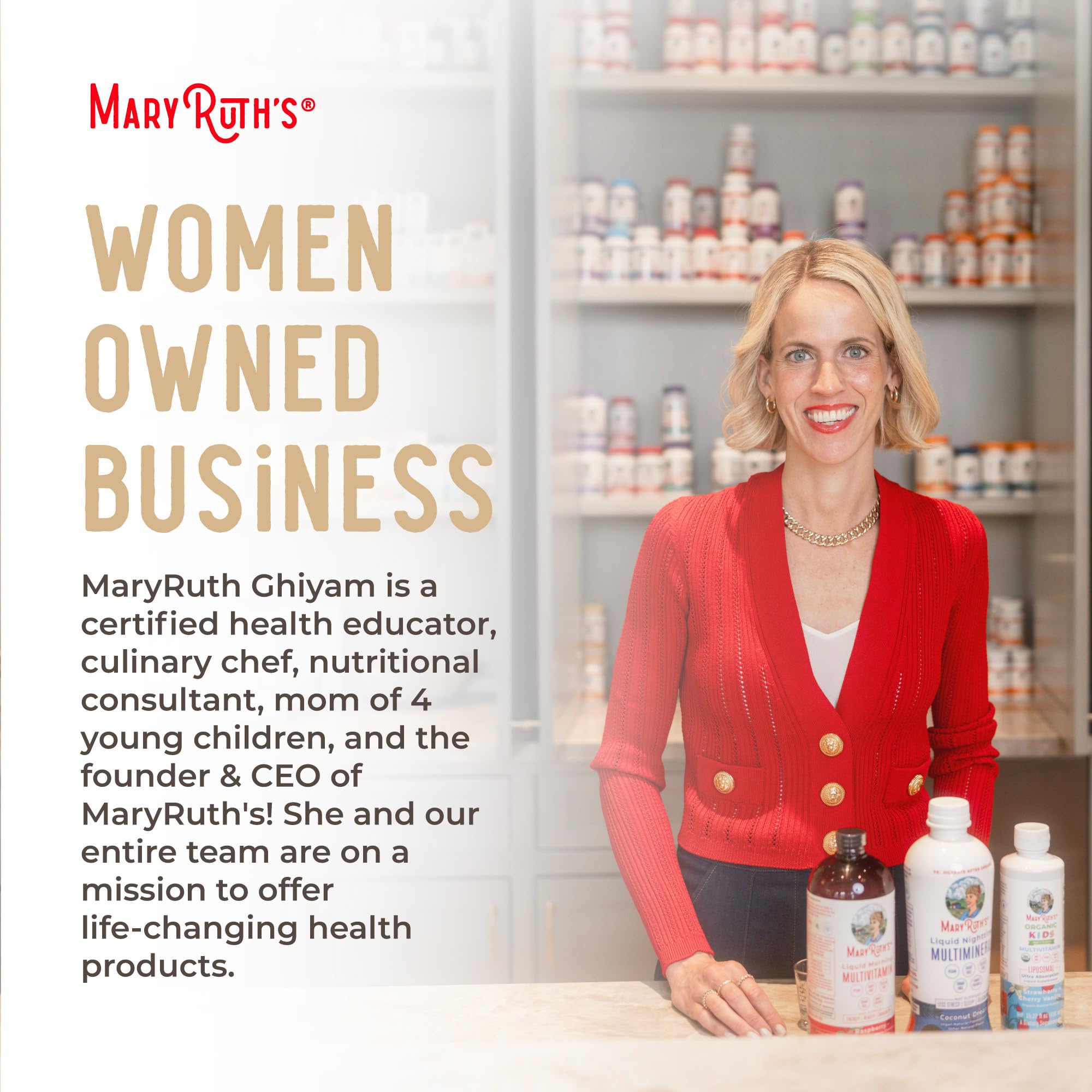 MaryRuth Organics Lions Mane Mushroom Supplement, Up to 1 Month Supply, Nootropic USDA Organic Lions Mane Extract Nervine Herbal Liquid Drops, Brain Health Non-GMO Vegan Alcohol Free Tincture, 1 Fl Oz