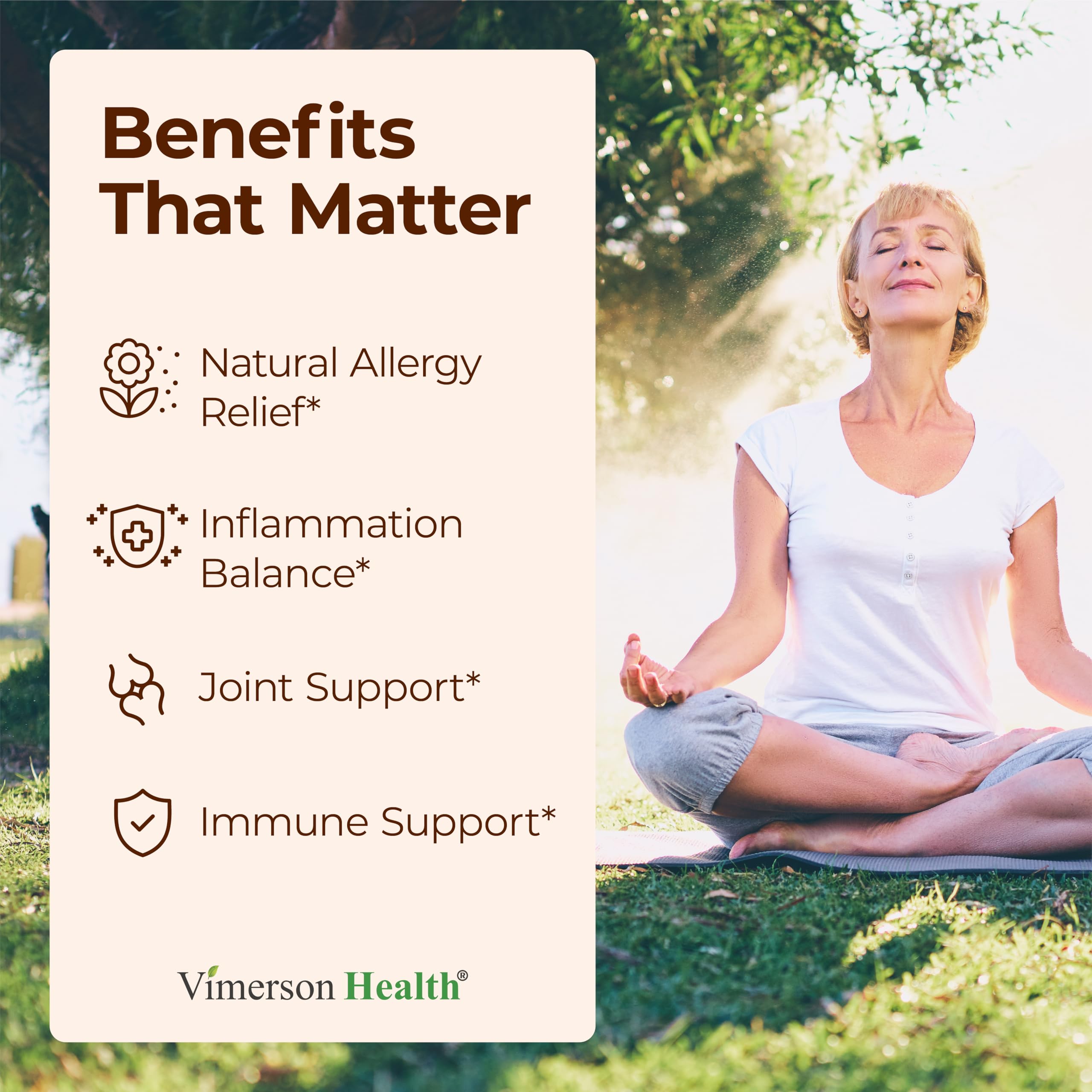 Quercetin with Bromelain Turmeric Curcumin Supplement – Allergy Relief, Immune & Joint Support – Organic Turmeric Supplement w/Bioperine for Enhanced Absorption, 120 Quercetin 500mg Capsules