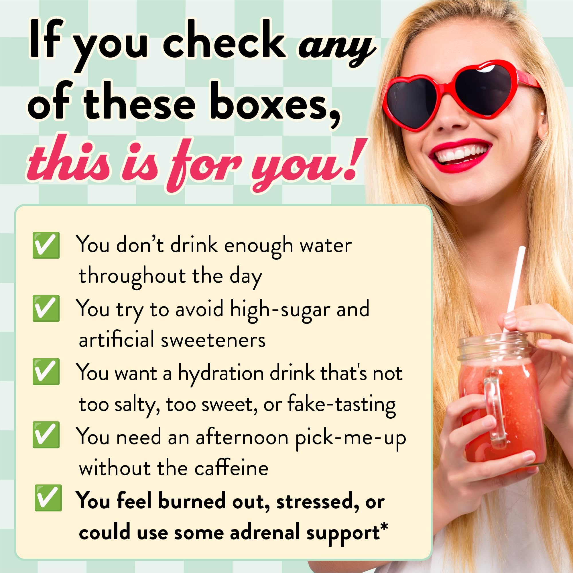 Legendairy Milk She’s Thirsty – Watermelon, Hydration Packets | Cortisol Supplement for Stress Relief & Adrenal Support | Coconut Water Electrolytes Powder, No Sugar Added 18 ct