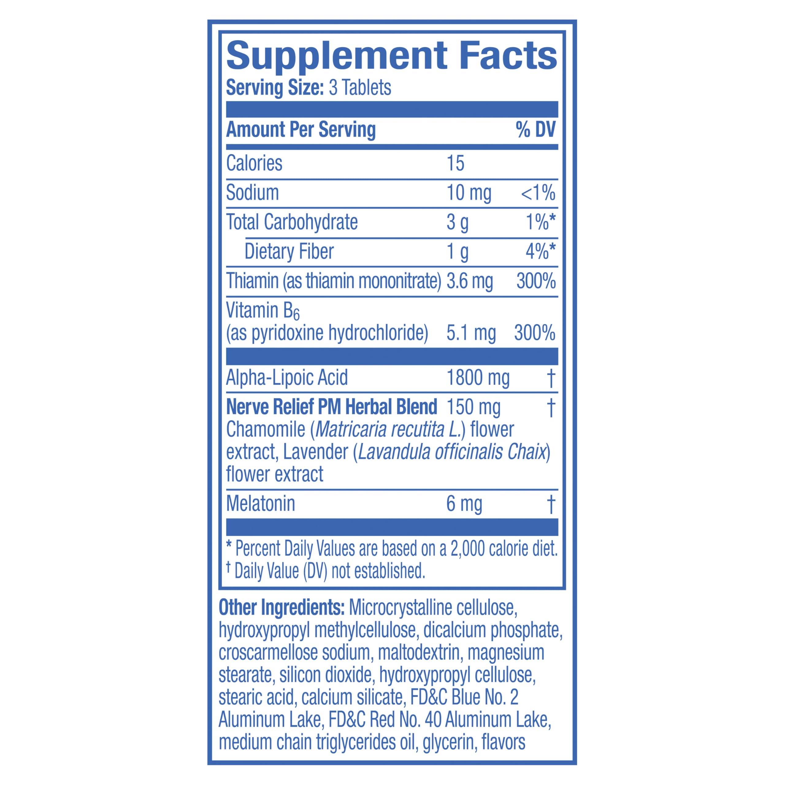Nervive Nerve Relief PM, Occasional Nerve Discomfort II, Sleep Aid, Starts Working in 7 Days, Stabbing, Burning, Alpha Lipoic Acid, Melatonin, B Vitamins, Turmeric, Ginger, Nervive Supplement, 30 ct