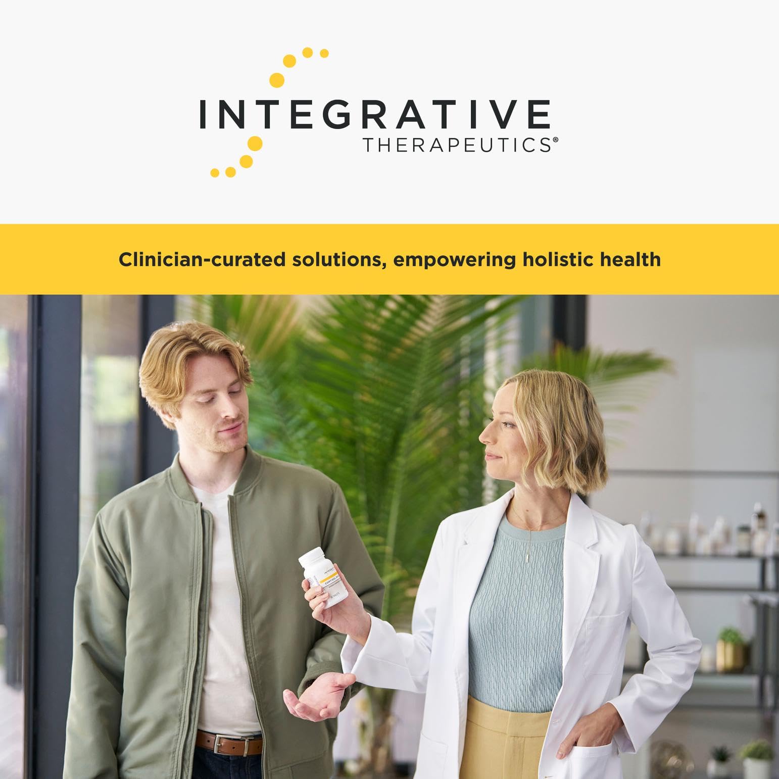 Integrative Therapeutics HPA Adapt - Adaptogenic Supplement for Stress Support* - Includes Ashwagandha, Rhodiola & Other Adaptogenic Herbs* - Vegan, Dairy-Free & Gluten-Free - 120 Capsules