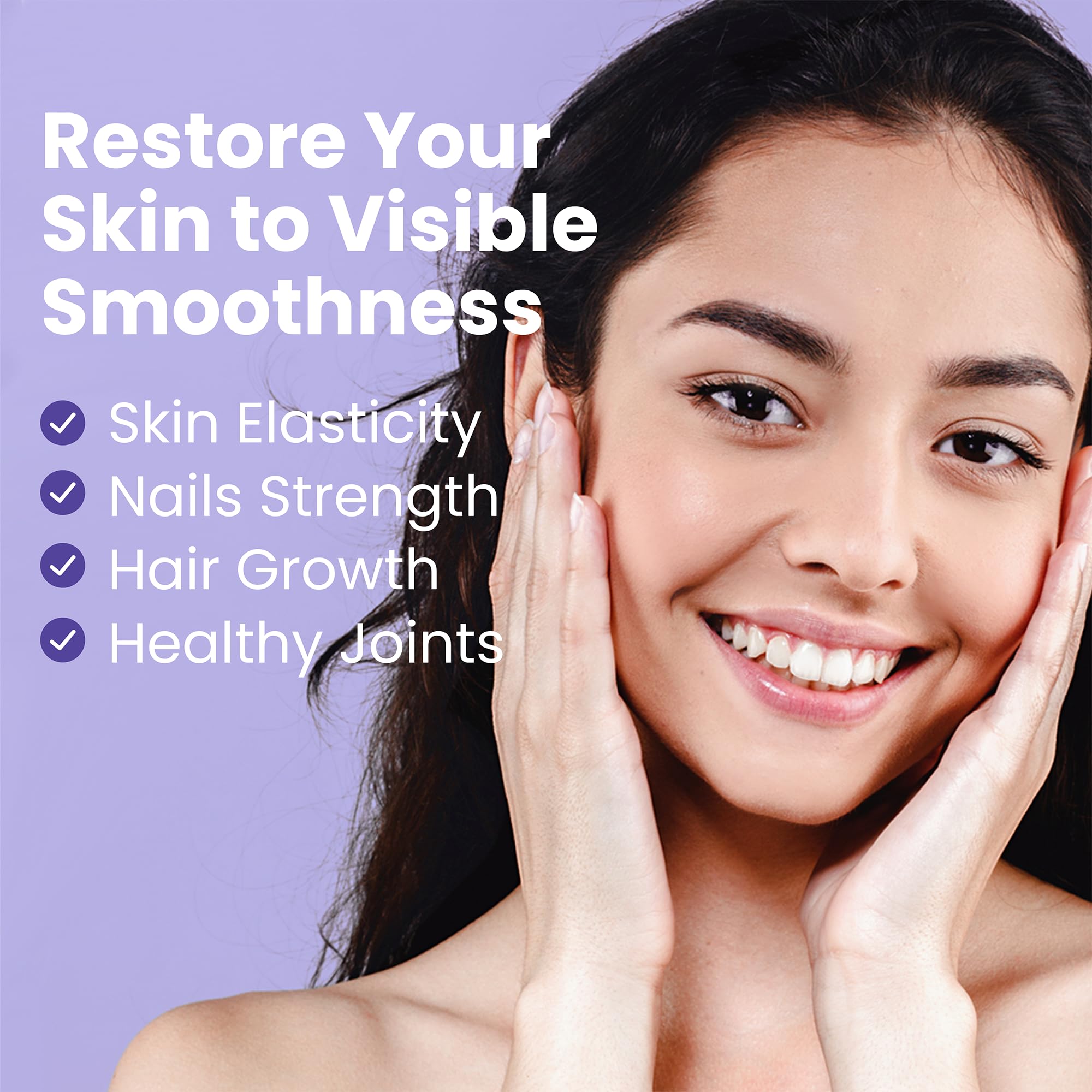 Sanar Naturals Collagen Pills for Women & Men | Hydrolyzed Peptides with Vitamin E & Vitamin C | Supports Hair, Nail, Skin, Bone & Joint Health, Reduce Wrinkles | Grass Fed, Non-GMO,150 Capsules