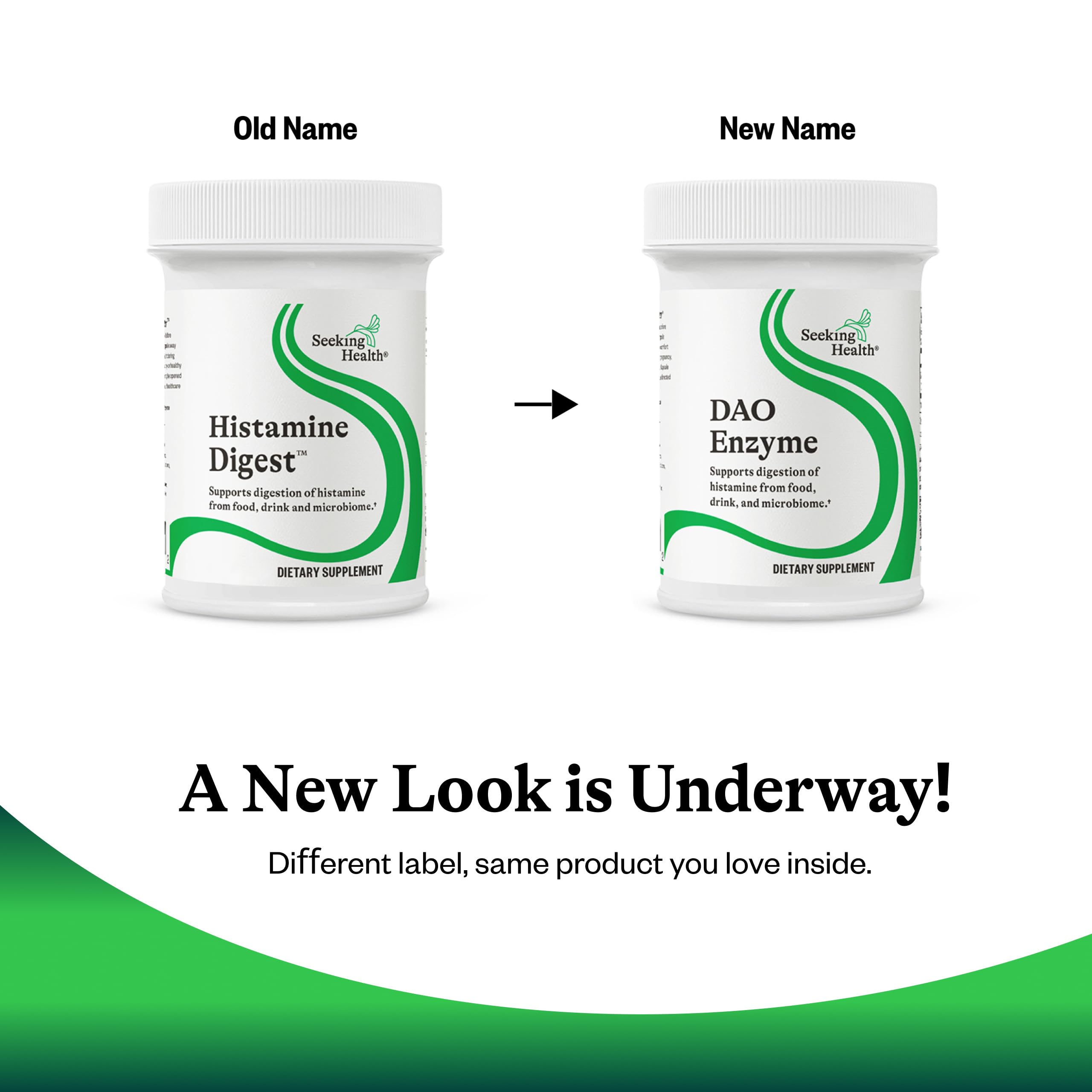 Seeking Health DAO Enzyme - Formerly Histamine Digest, DAO Enzyme Supplement for Histamine Food Intolerance, Supports Digestive Health, Upset Stomach (90 Capsules)*