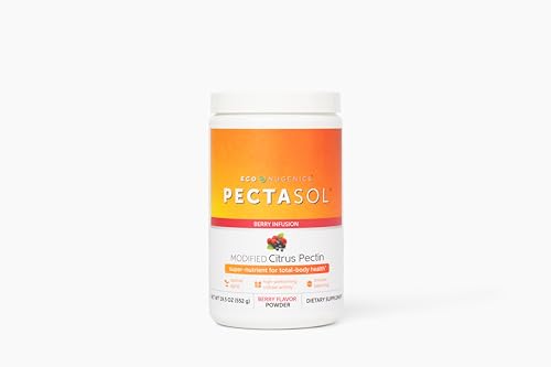 PectaSol Modified Citrus Pectin – 551g Berry Powder – Total-Body Health Supplement to Support Heart, Immune System, Inflammation Response & Healthy Aging + Maintain Healthy Galectin-3 Levels