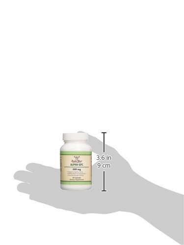 Alpha GPC Choline Brain Supplement for Acetylcholine (60 Count, 600mg Servings) Advanced Memory Formula, Focus and Brain Support, Focus Supplement (Manufactured in The USA) by Double Wood