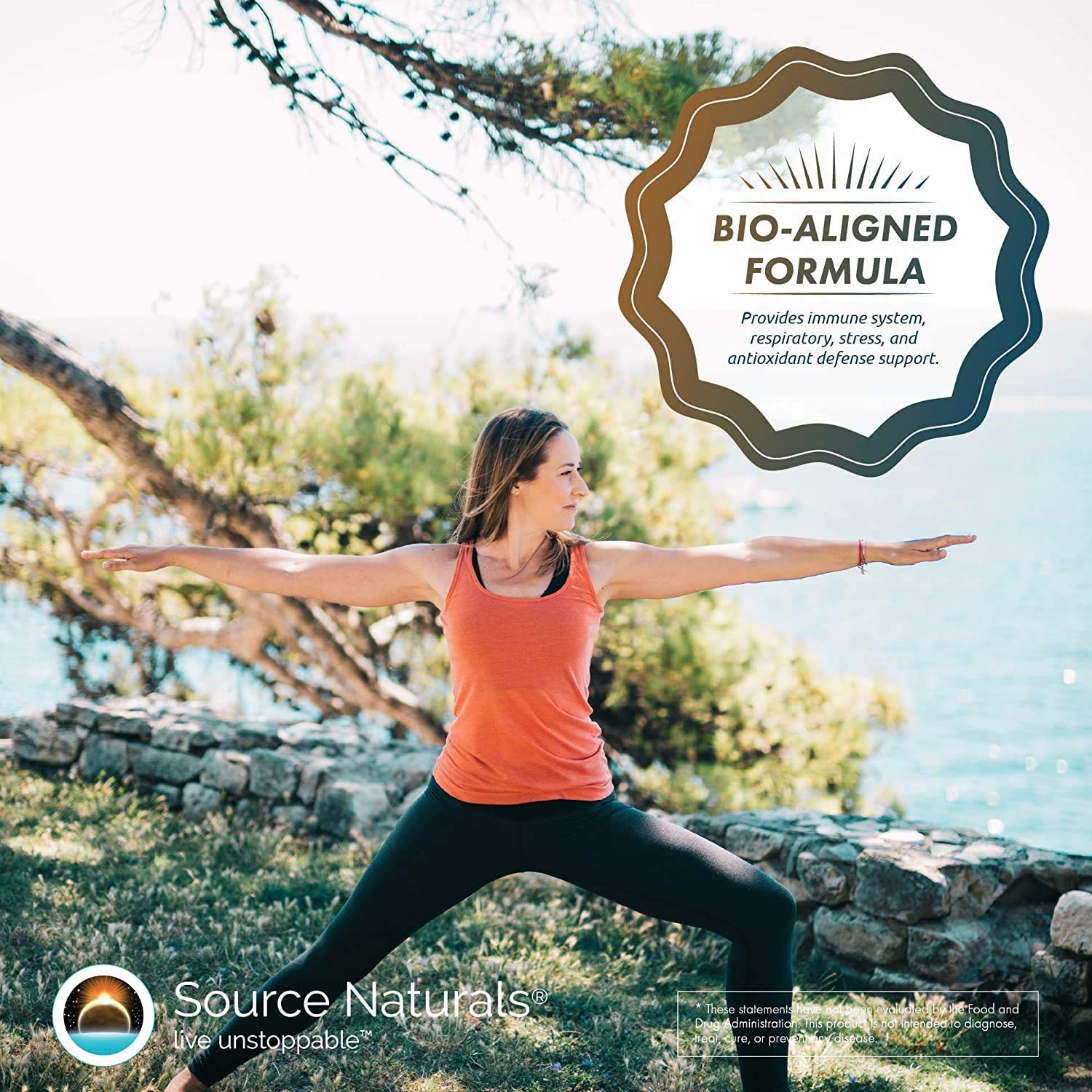 Source Naturals Wellness Formula Bio-Aligned Vitamins & Herbal Defense - Immune System Support Supplement & Immunity Booster - 90 Count