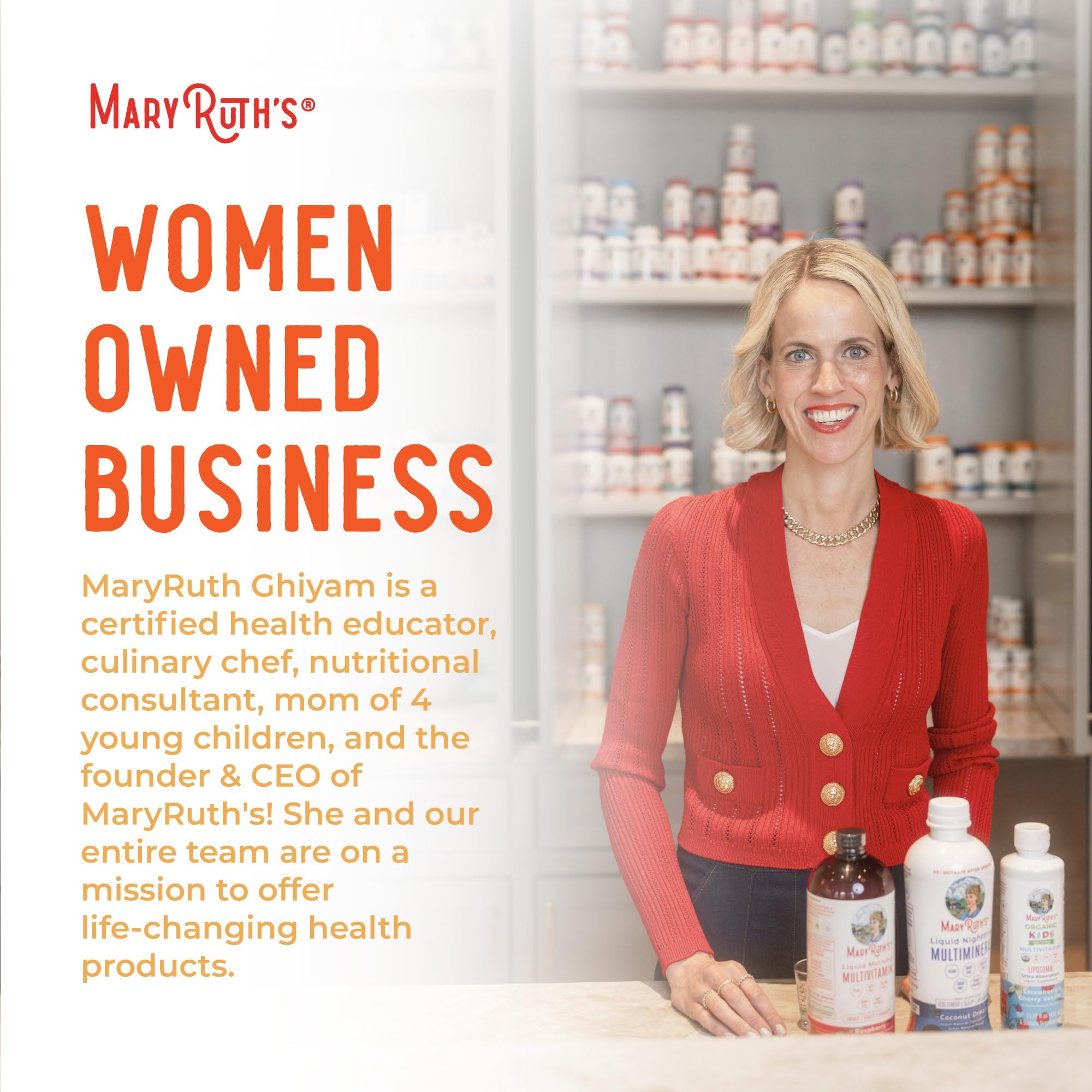 MaryRuth Organics USDA Organic Vitamin D3 Liquid Drops for Kids | 640 IU Vitamin D3 Per Serving | Kids Immune Support & Bone Health Supplement | Formulated for Ages 4-13 | 0.5oz | 30 Servings