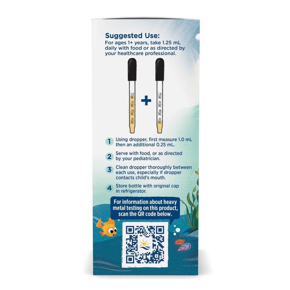 Nordic Naturals Children’s DHA Xtra, Berry Punch - 2 oz for Kids - 880 mg Total Omega-3s with EPA & DHA - Cognitive & Immune Function, Learning, Social Development - Non-GMO - 48 Servings