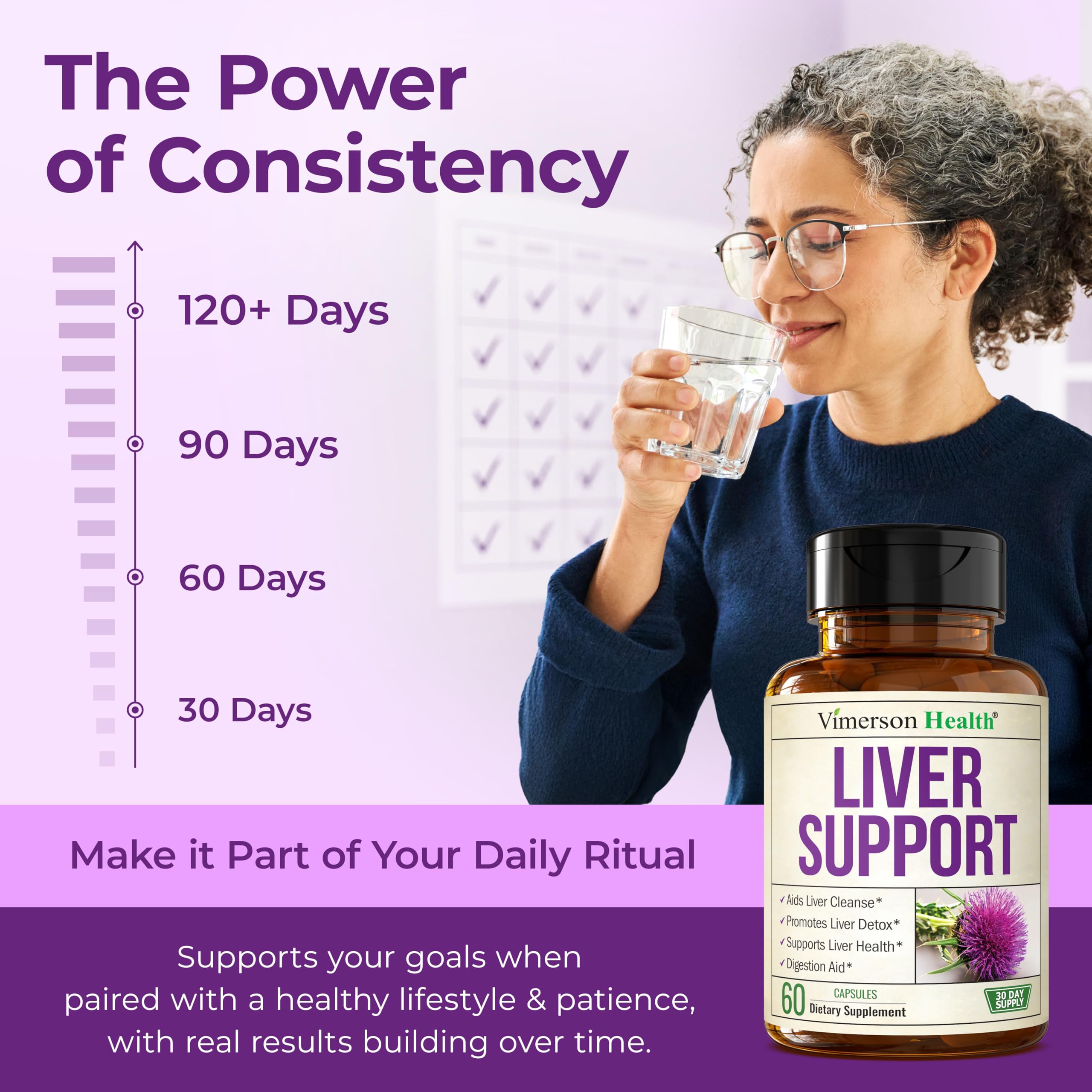 Vegan Liver Cleanse Detox & Repair – Herbal Liver Support Supplement w/ Silymarin Milk Thistle, Zinc, Dandelion Root & Artichoke Extract for Enzyme Support, Energy & Healthy Digestion. 2 pack