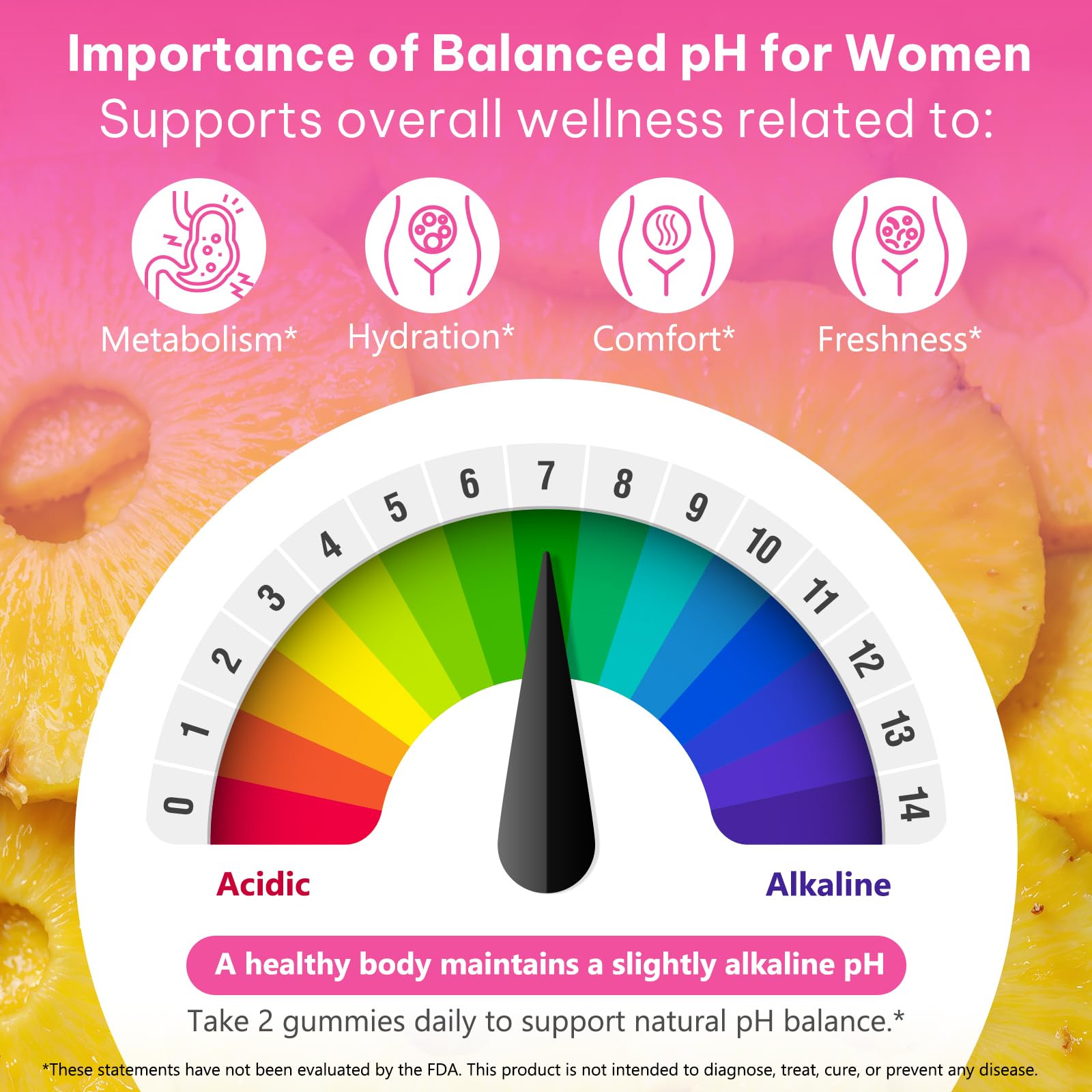 bnHUlMXw Feminine Probiotics Gummies,Vaginal Women Probiotic,Feminine Balance pH Gummies for Healthy Odor,Improve Immune,Support Vaginal Health,with Slippery Elm(60 Gummies)