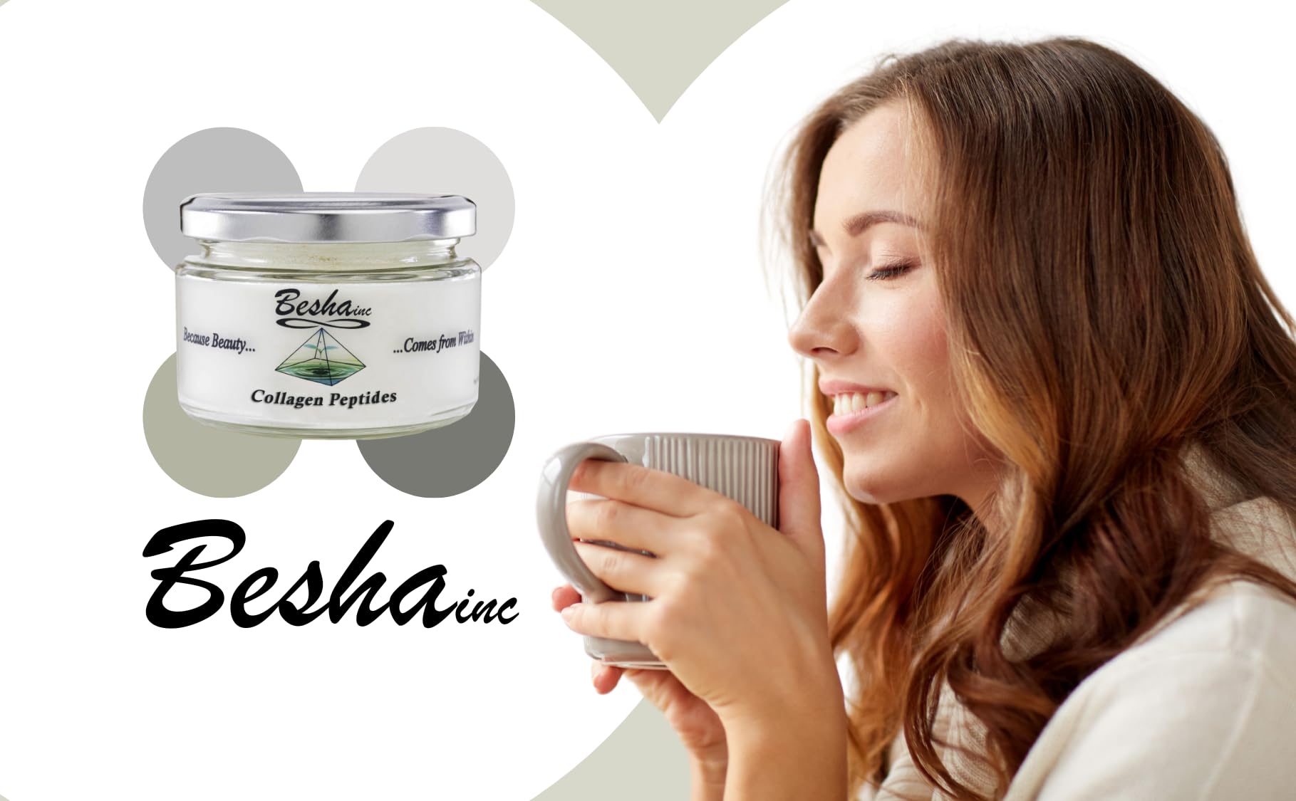 BESHA INC Verisol Bioactive Collagen Peptides | Made in Germany | Two-Month Supply