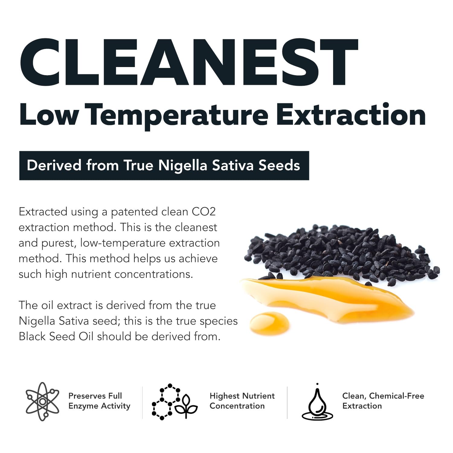 Black Seed Oil Softgels | 5% Thymoquinone - TQ-Advanced® | High Potency - 500 mg per Capsule - 15:1 Concentrate from Nigella Sativa Extract, Raw Form, Vegan Formula, Glass Bottle (60 Softgels)