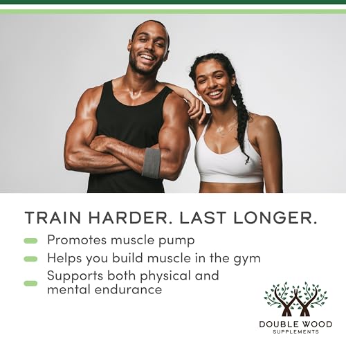 Creatine Monohydrate Powder 1.1lbs (100 Servings of 5 Grams Each) - No Fillers, Vegan Safe, Non-GMO, Gluten Free by Double Wood