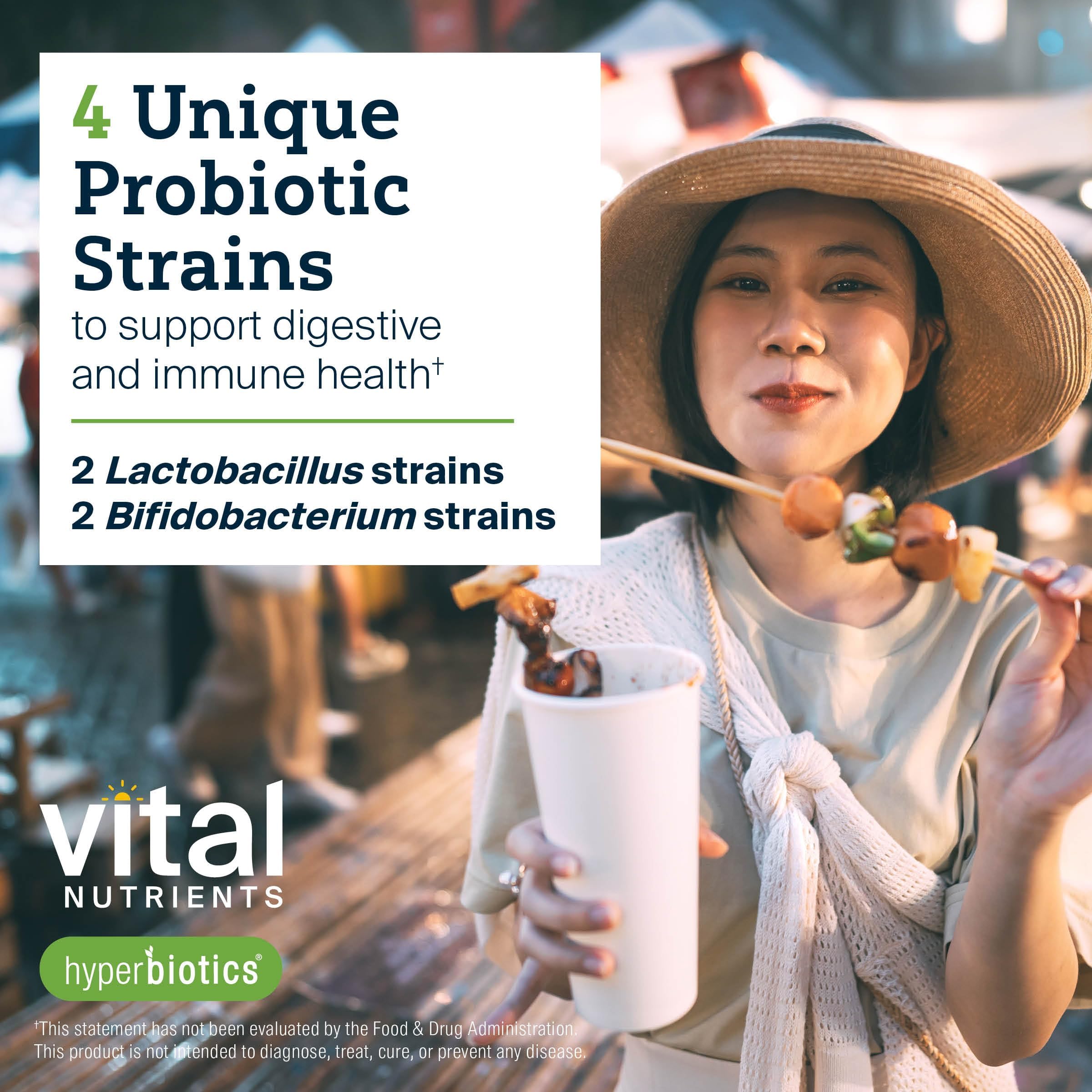 Hyperbiotics Vital Nutrients Pro Kids Probiotic | Allergen-Free Toddler Probiotics for Kids | Targeted Immune, Gut, and Digestive Health | Sugar-Free Orange Flavor | 60 Chewable Tablets