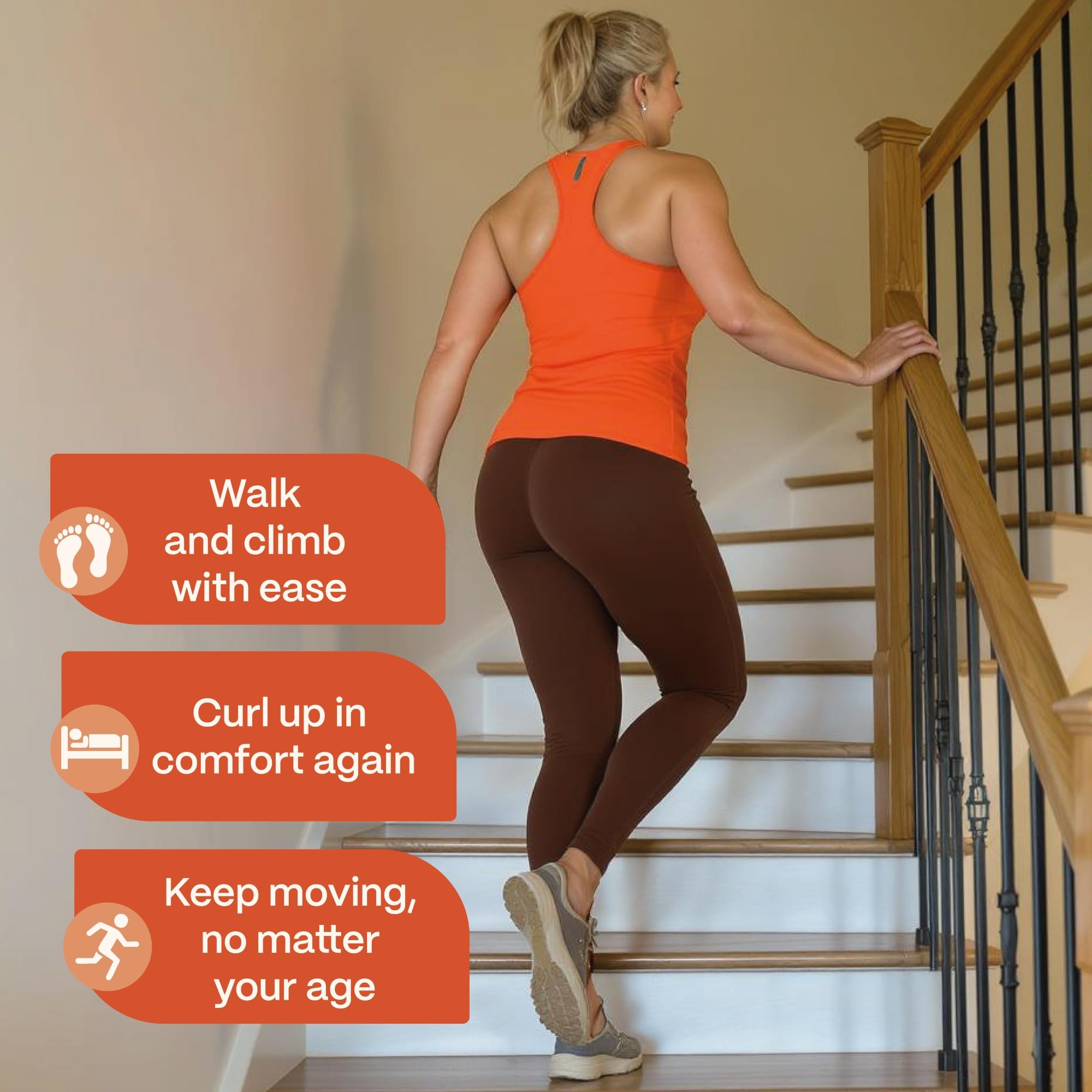 Rejuveen Osteva Joint Support Supplement for Women | High Potency Collagen, Turmeric, Boswellia | for Flexible Cartilage & Tendons, Resilient Knees & Hip, Improved Mobility | Non-GMO, 60 Ct