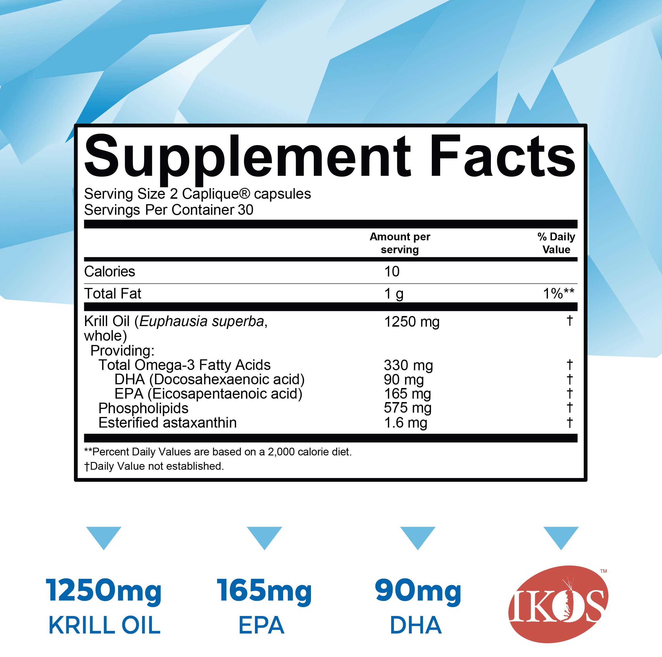 Viva Naturals Antarctic Krill Oil 1250 mg, Omega 3 EPA DHA and Astaxanthin, Joint Support and Brain Supplement with Antioxidant Properties, No Fishy Aftertaste (Pack of 6)