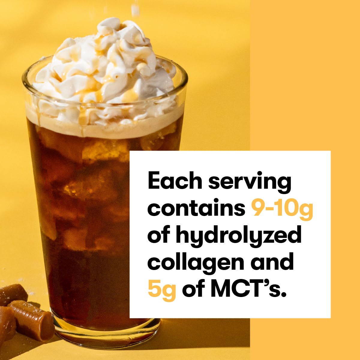 Perfect Keto Collagen Peptides Protein Powder with MCT Oil, Grass Fed, Hydrolyzed Collagen, Type I & III Supplement, Keto Coffee Creamer, Vanilla