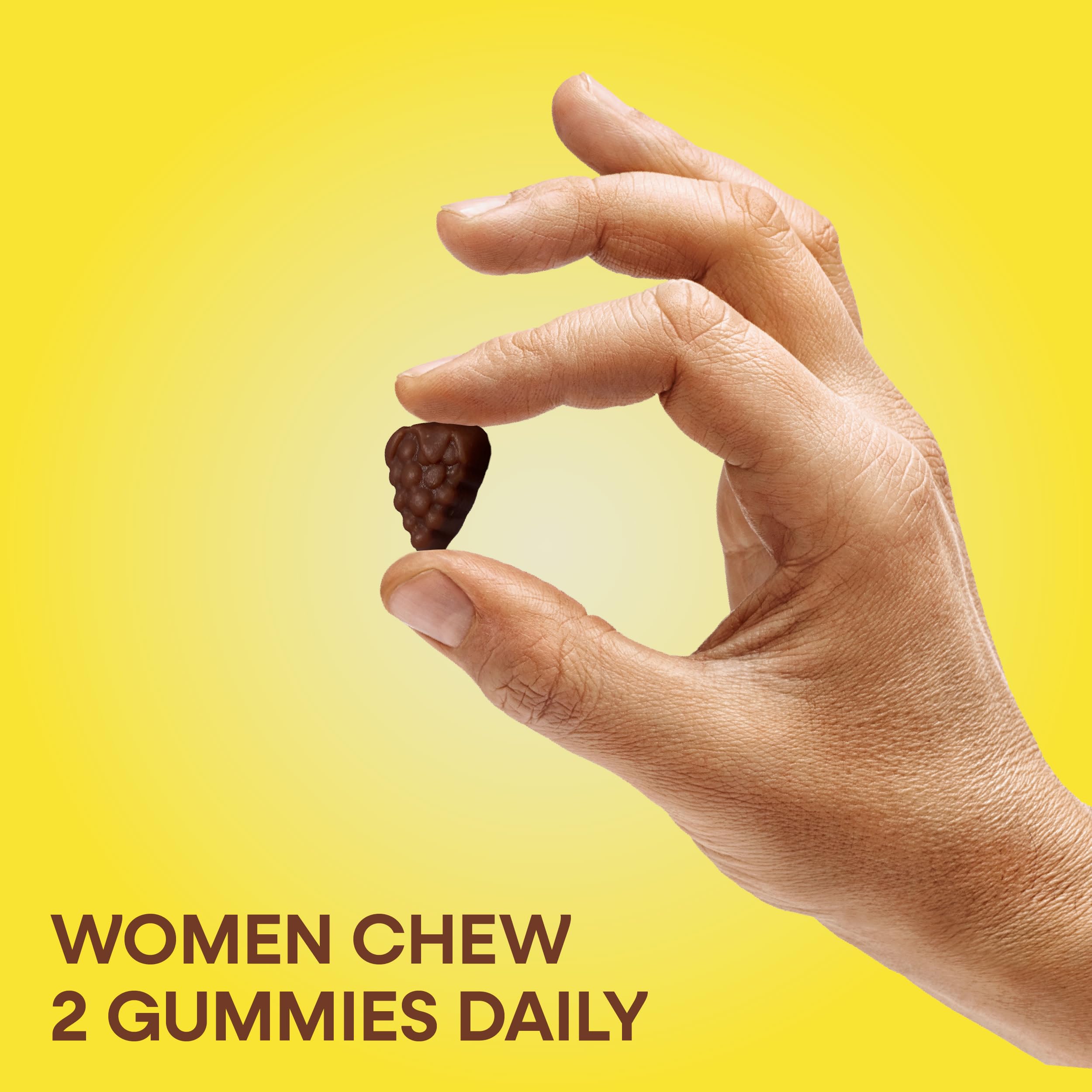 Nature's Way Alive! Women's Daily Gummy Multivitamins, 16 Vitamins & Minerals, Energy Metabolism*, Hair Skin & Nails*, Vegetarian, Mixed Berry Flavored, 130 Gummies (Packaging May Vary)