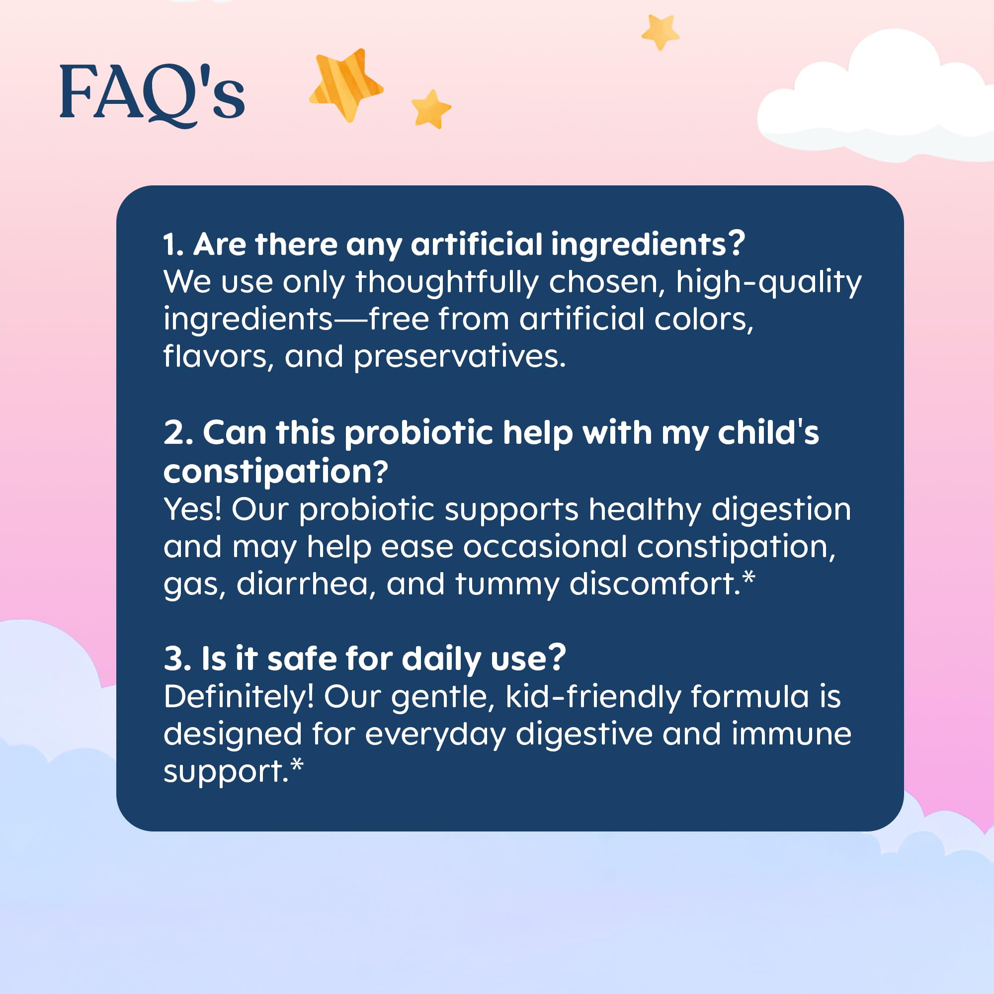 LOVEBUG Probiotics for Kids – Probiotic Chewables with Prebiotic Fiber for Age 4+,Daily Children's Gut Health & Digestive Support Supplement, Sugar-Free Berry Flavor, 30 Count