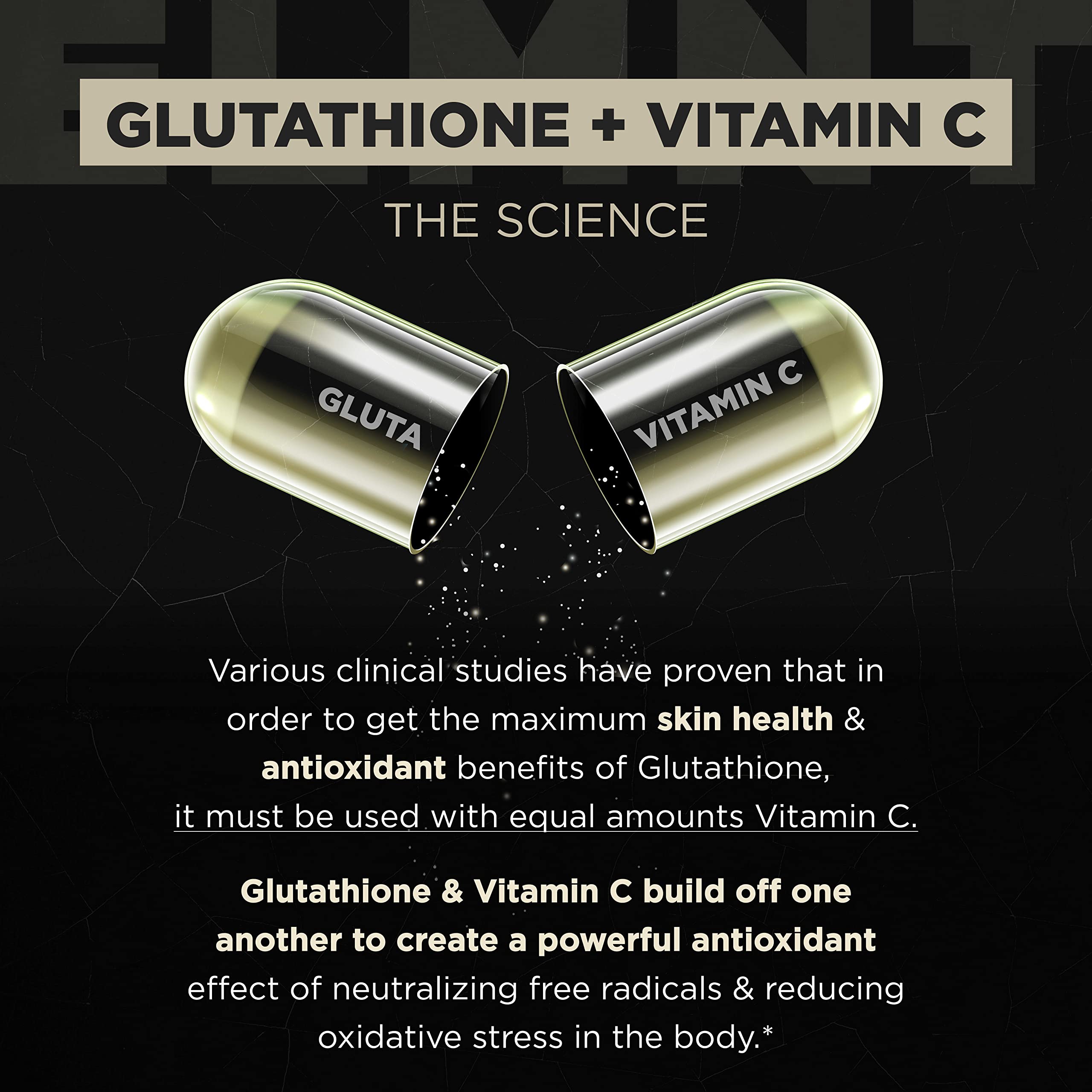 2150mg Super Liposomal Glutathione Supplement w. Vitamin C, Quercetin & Pure L Glutathione 2000mg Triple Action Formula Glutathione Liposomal Supplement w. Phospholipid Layer - 90 Pills, Non-GMO