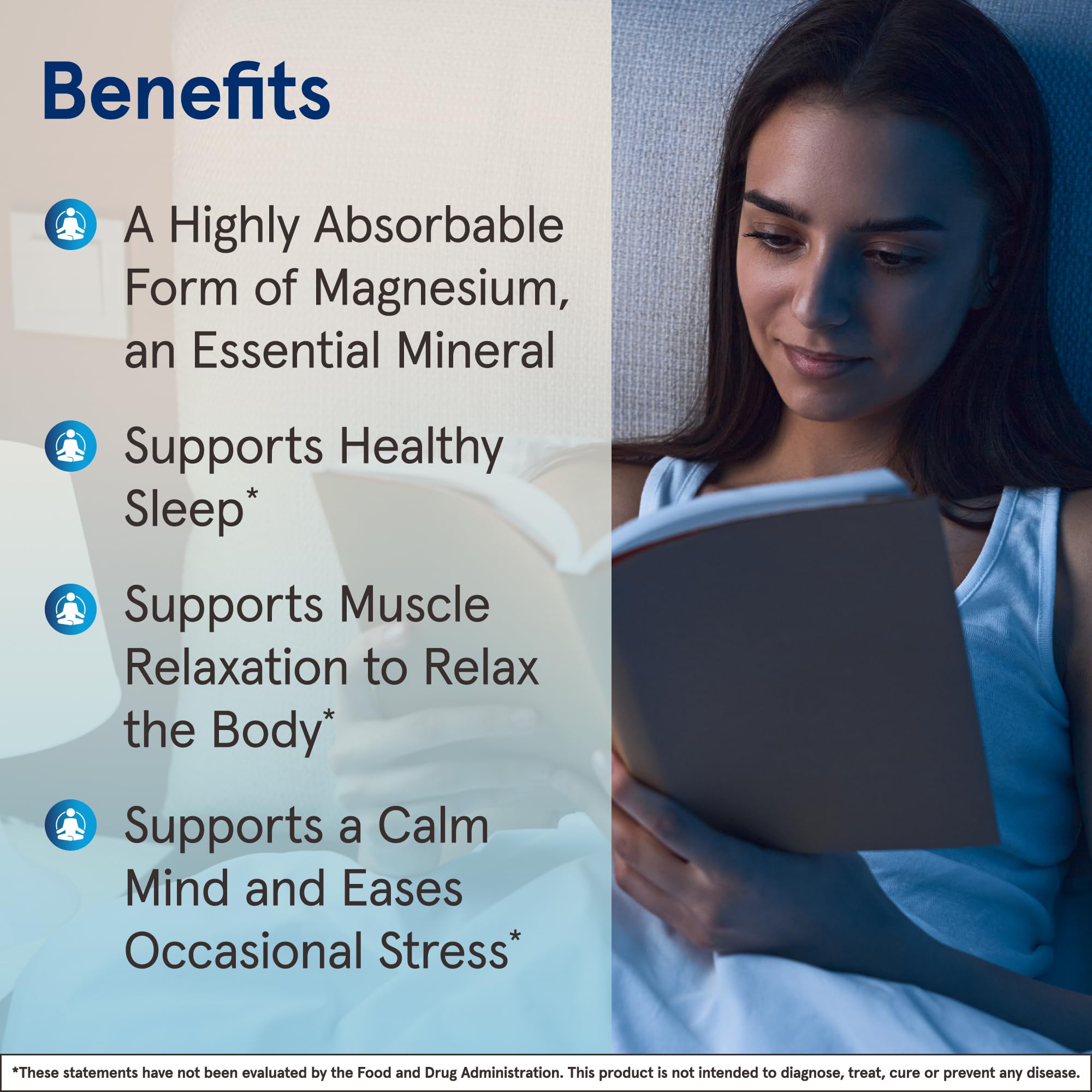 Jarrow Formulas Magnesium Glycinate Veggie Capsules - 360 mg Magnesium per Serving, Supports Relaxation and Healthy Sleep, 90 Count, 30 Day Supply