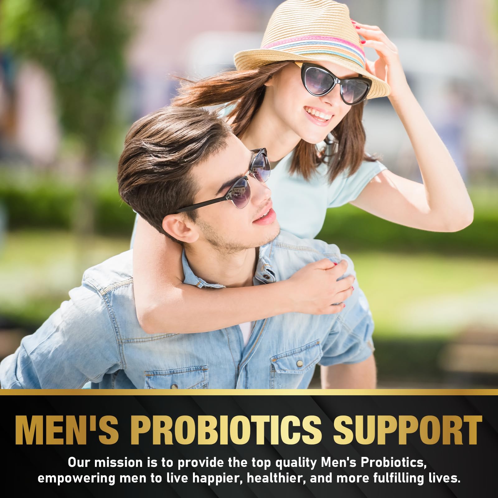 Probiotics for Men 500 Billion CFU, 16 IN 1 Advanced Mens Probiotics for Digestive Health, lmmune & Metabolism, Prostate & Urinary, Gut Health - Men's Probiotic with Turmeric, Cranberry, Goji, 60 Caps