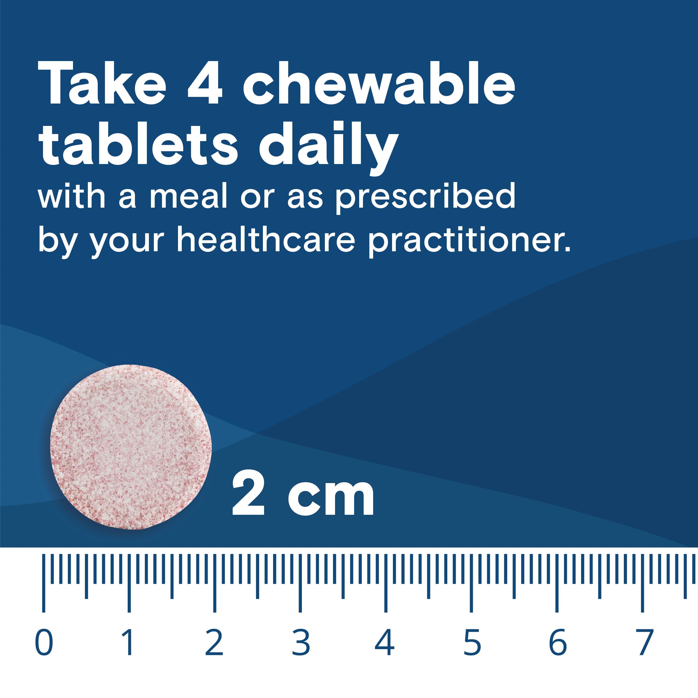 Bariatric Fusion Bariatric Multivitamin with Iron Complete Chewable | Strawberry | Post Bariatric Vitamins for Gastric Bypass and Sleeve Gastrectomy | One Month Supply