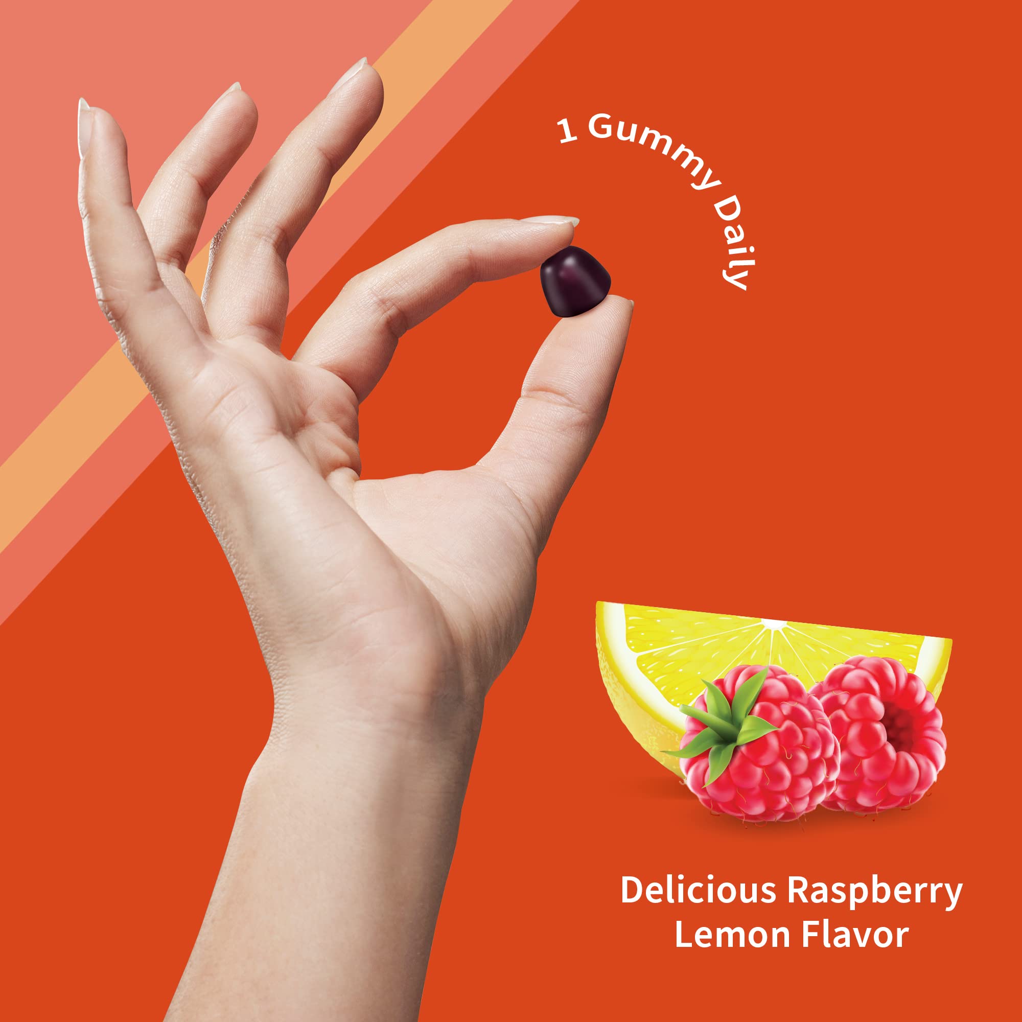 Garden of Life Vitamin Vitamin Code D3 + K2 Gummies with Prebiotics & Probiotics for Digestion, 2000 IU Vitamin D3 + 100 mcg K2 for Bone & Immune Health for Adults, 45 Raspberry Lemon Gummies