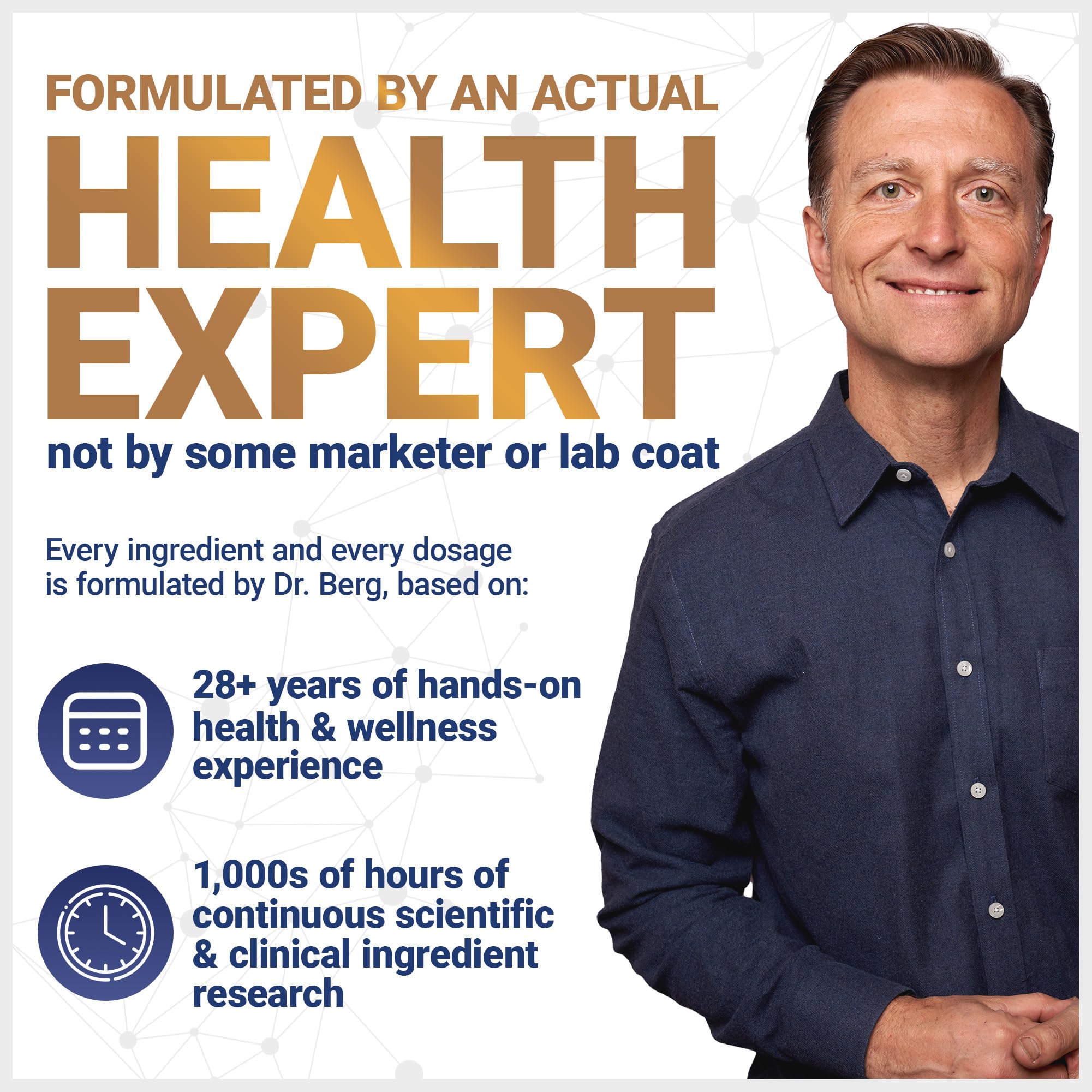 Dr. Berg Ashwagandha Capsules 1000mg - Includes Ashwagandha Root with Black Pepper from Bioperine - Ashwagandha Supplements 90 Capsules